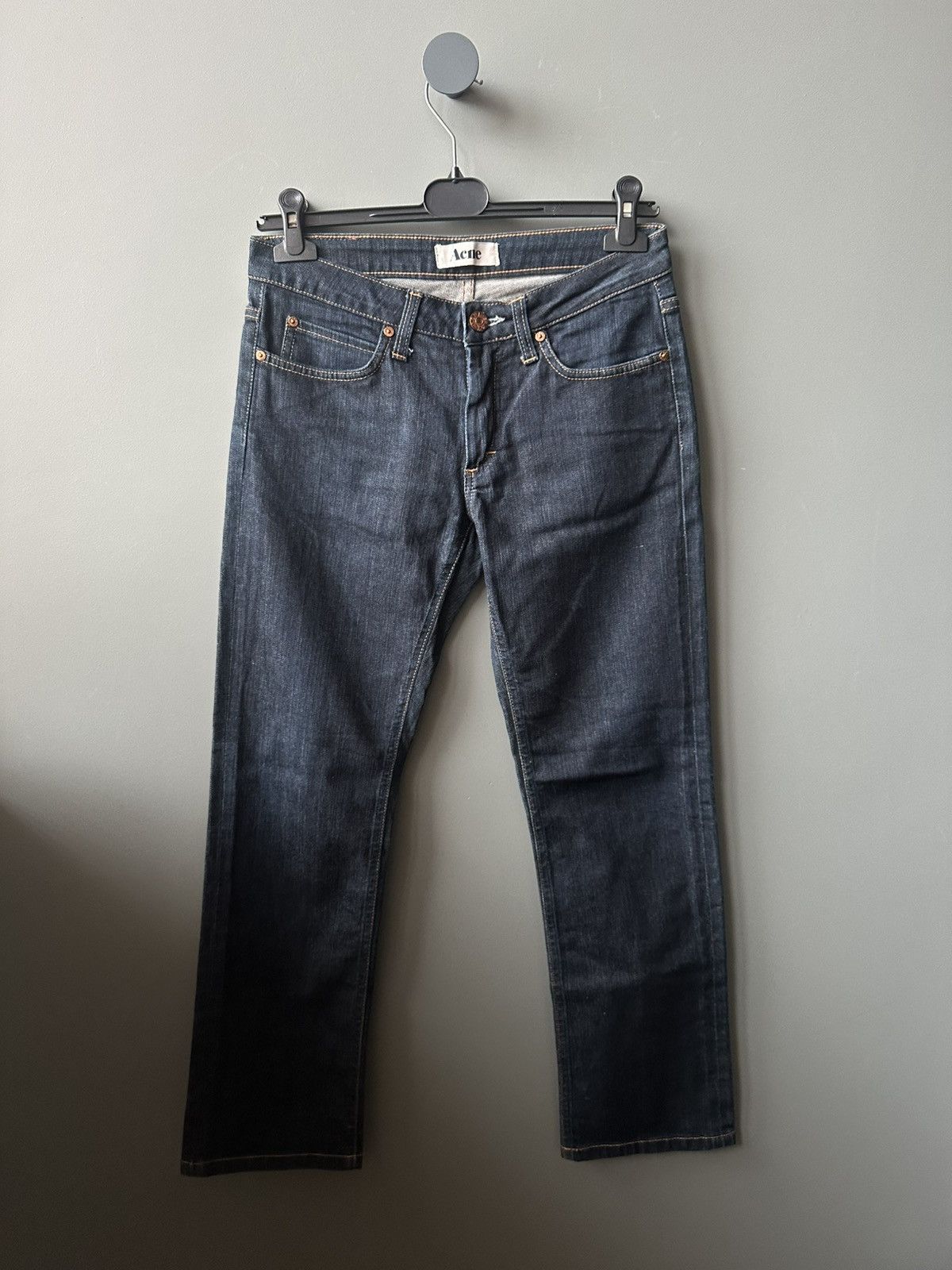 Acne Studios Acne Hep Raw Jeans Size 29/32 Size 29" - 1 Thumbnail