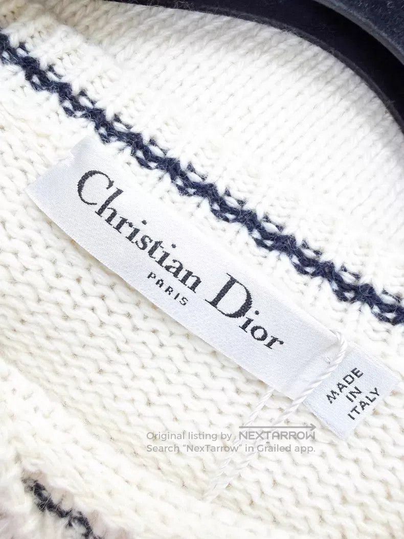 Dior Dior Lucky Star slogan knitted short sleeves Size XXS / US 00 / IT 34 - 5 Thumbnail