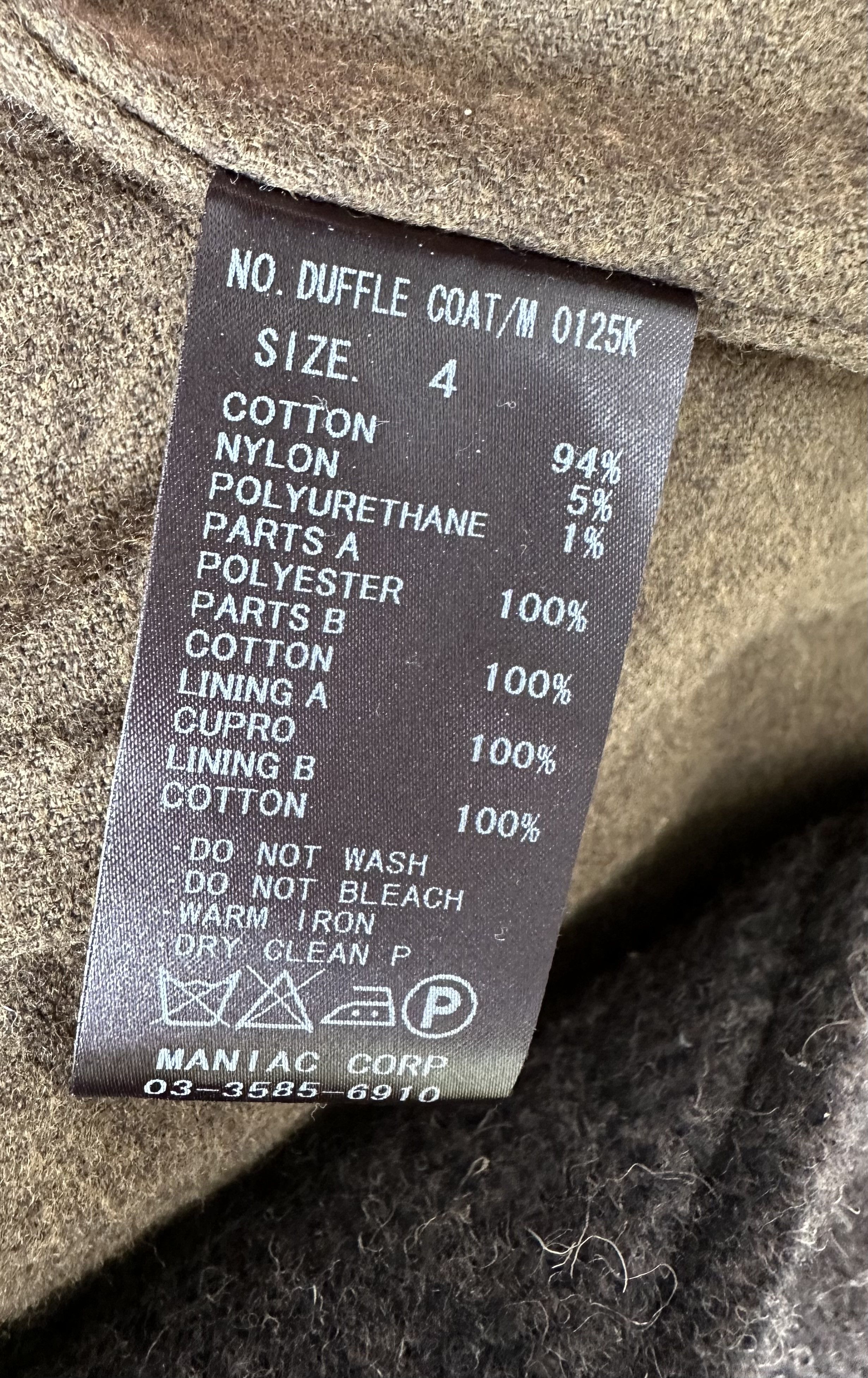 Le Grande Bleu (L.G.B.) Duffel Coat Size US XL / EU 56 / 4 - 7 Thumbnail
