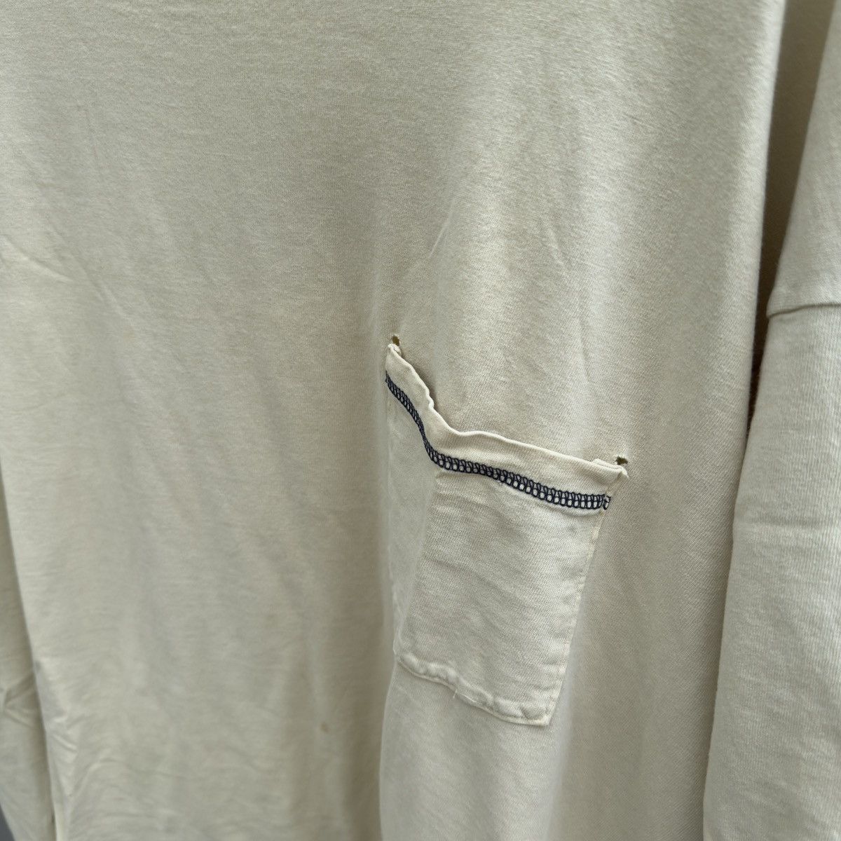Vintage Thrashed Faded Distressed Pocket Shirt ERD Grunge Chrome Size US XXL / EU 58 / 5 - 5 Thumbnail