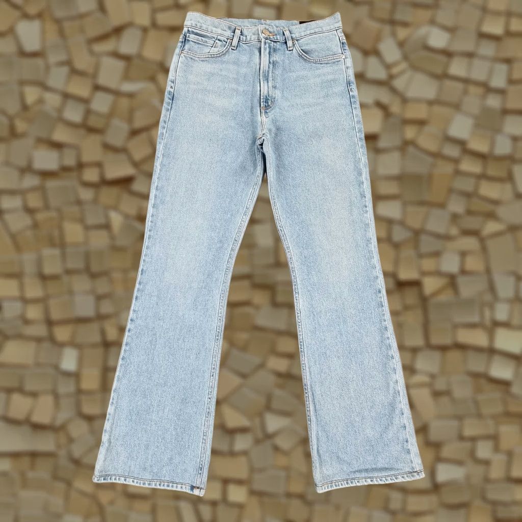 GOLDSIGN GOLDSIGN Womens Bootcut Jeans Blue W27 L30 High Rise Stretch Denim Size 27" / US 4 / IT 40 - 1 Thumbnail