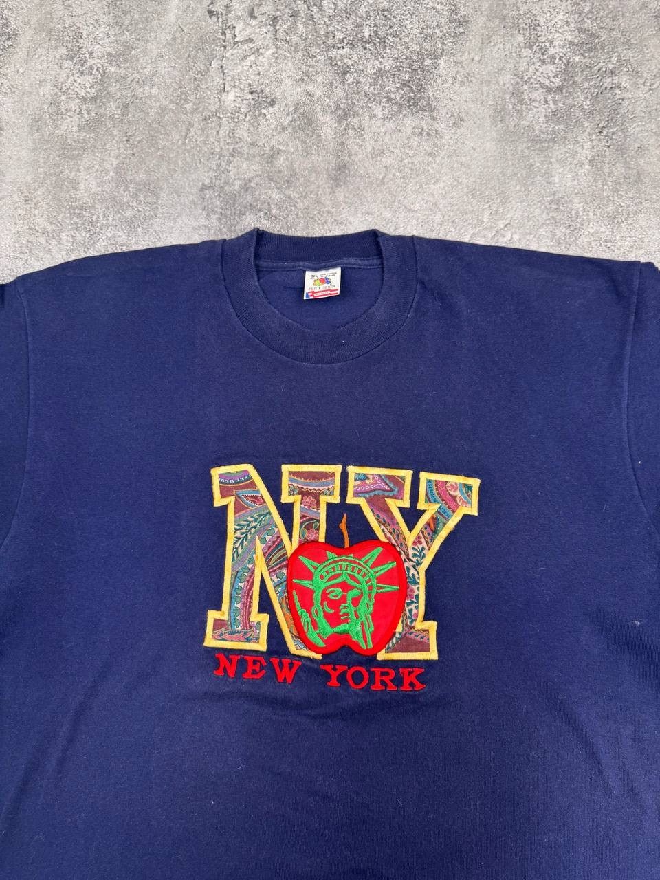Vintage Vintage T-Shirt Navy Size XL Size US XL / EU 56 / 4 - 2 Thumbnail