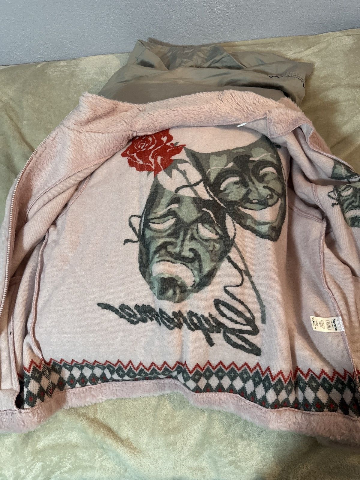 Supreme Supreme Drama Mask Fleece Size US M / EU 48-50 / 2 - 2 Thumbnail