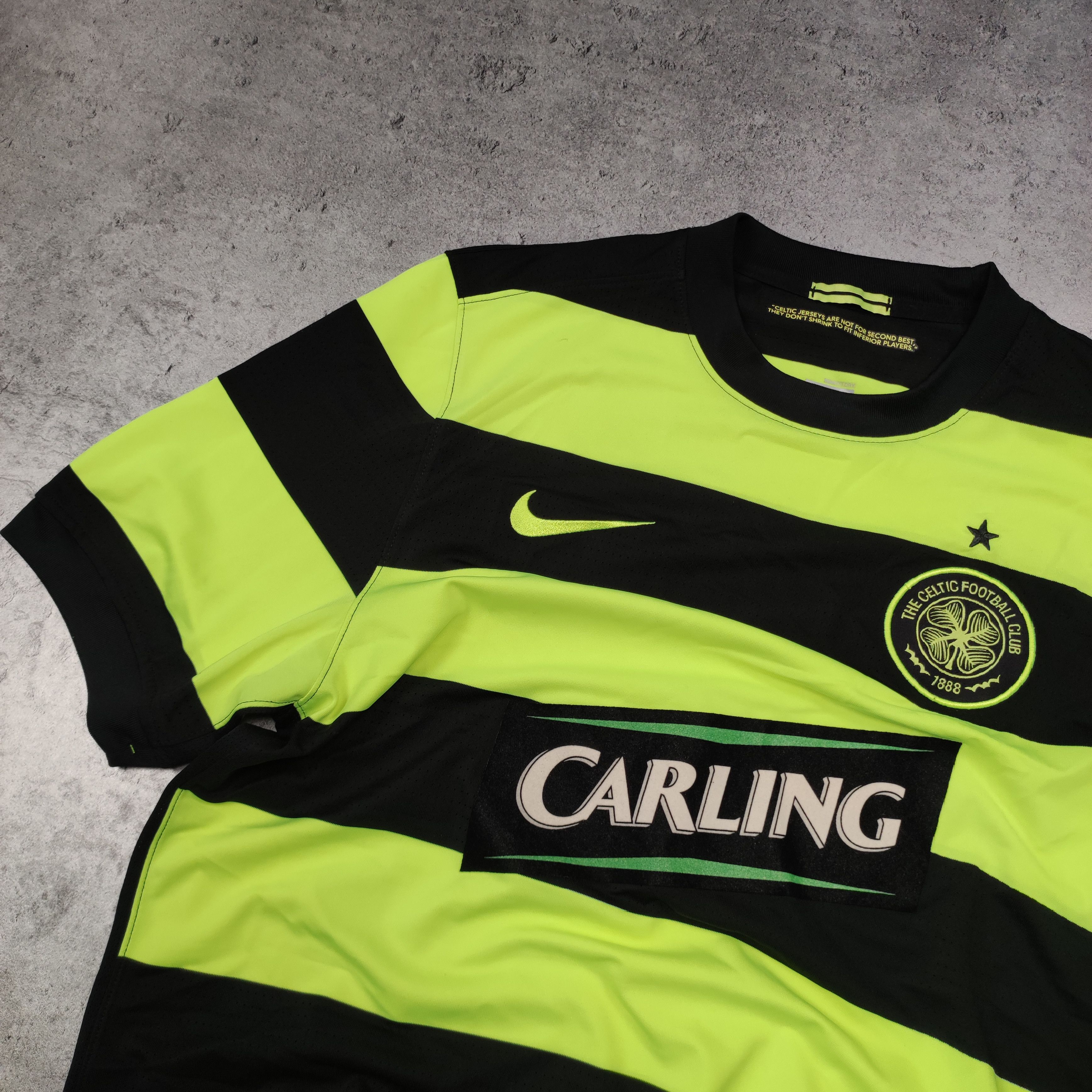 Vintage RARE Football Soccer Celtic Glasgow 2009 Away Jersey Nike Size US M / EU 48-50 / 2 - 4 Thumbnail