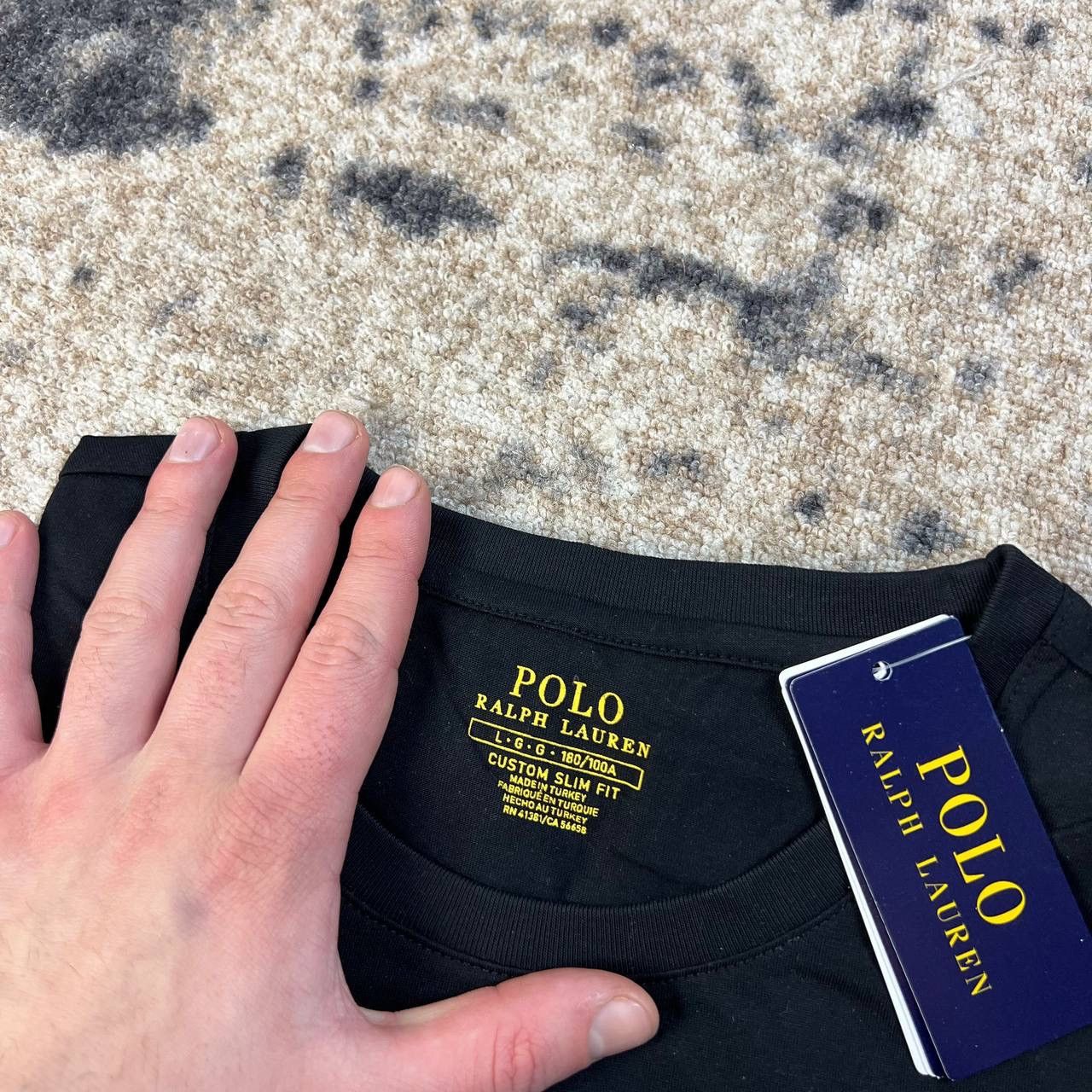 Polo Ralph Lauren Polo Ralph Lauren New Luxury Mini Logo T-Shirt Size US L / EU 52-54 / 3 - 5 Thumbnail