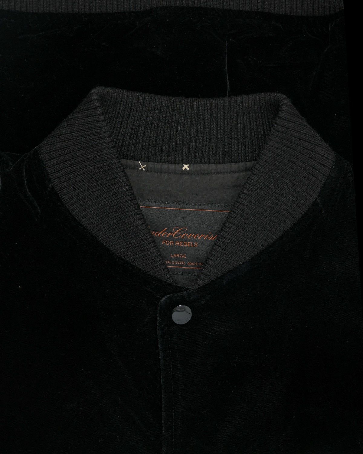 Undercover Undercover “Rebel Gods” Velour Varsity Jacket Size US L / EU 52-54 / 3 - 2 Thumbnail