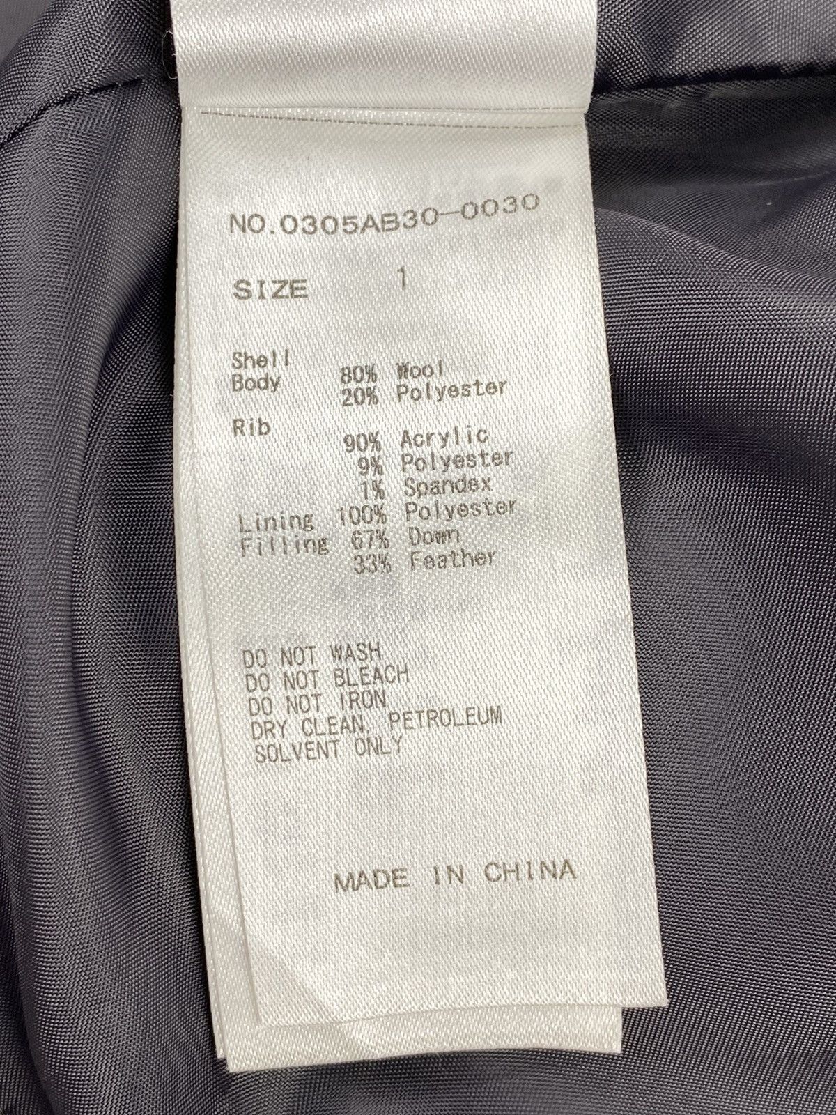 If Six Was Nine × Le Grande Bleu (L.G.B.) SLY Monster Collar Down Jacket - Very Rare Design Size M / US 6-8 / IT 42-44 - 13 Thumbnail