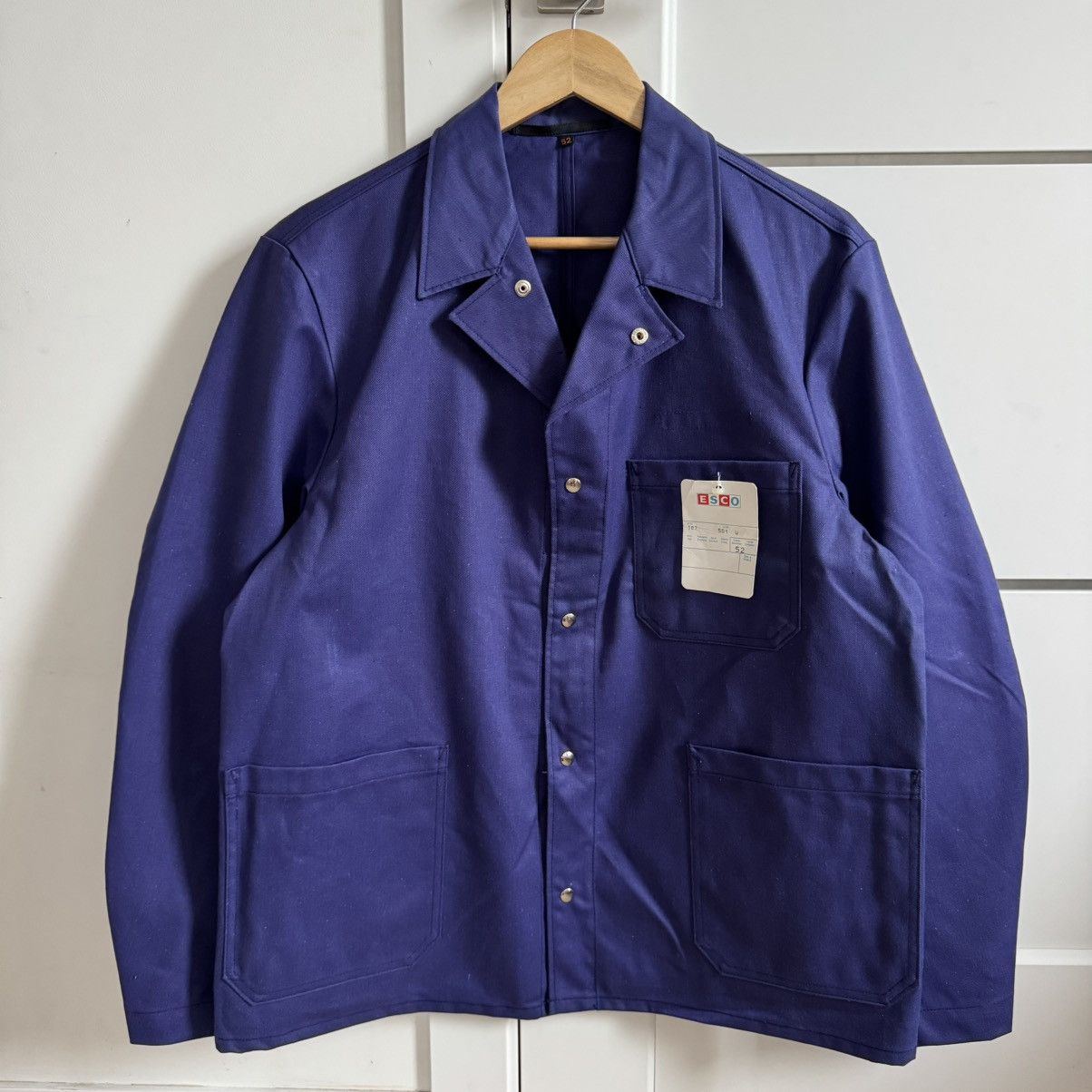 Le Laboureur German deadstock works vintage french sanfor jacket Size US L / EU 52-54 / 3 - 1 Thumbnail