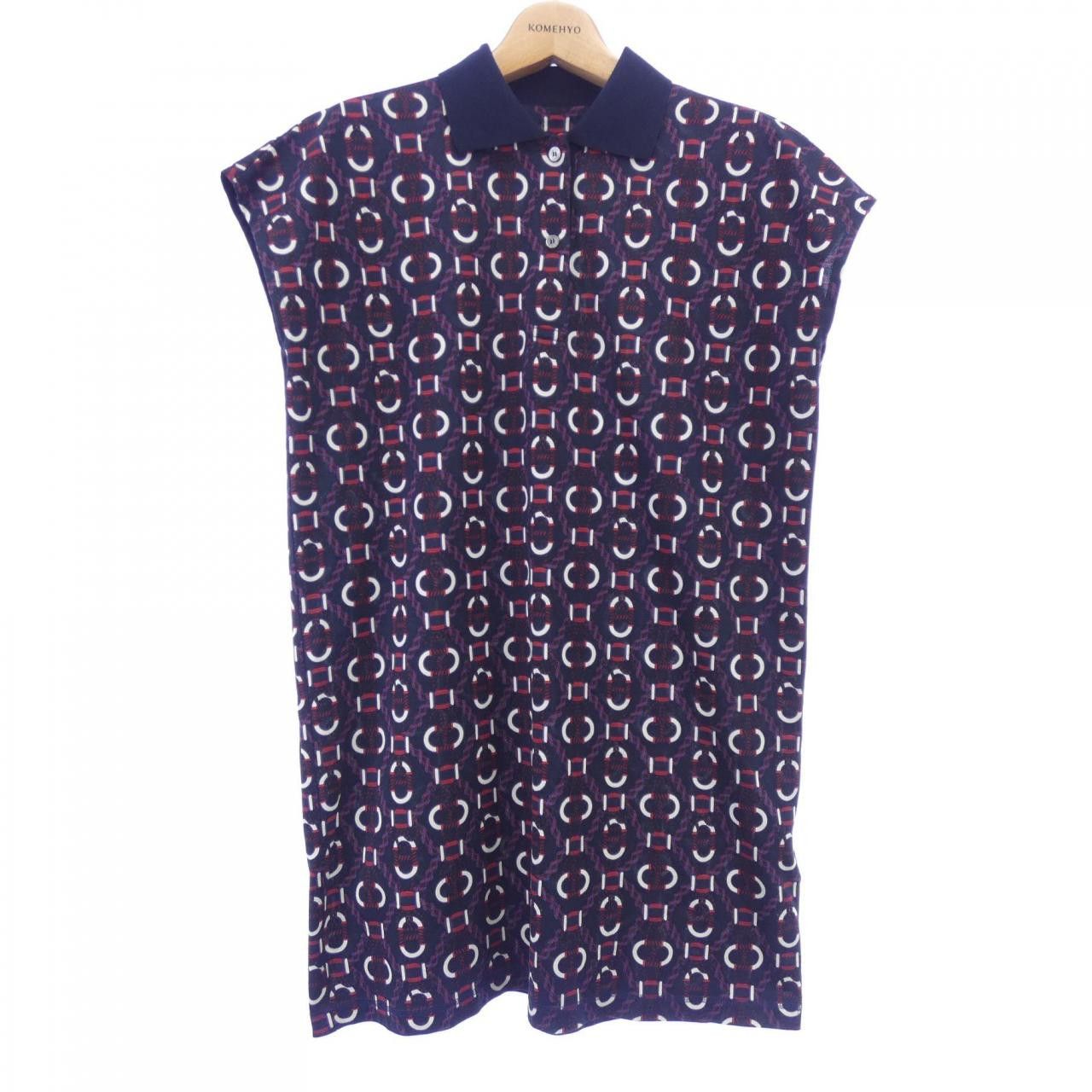 Hermes Hermes Hermès CANOE34 Dress Textile Dresses DUTY FREE for USA Size ONE SIZE - 1 Thumbnail