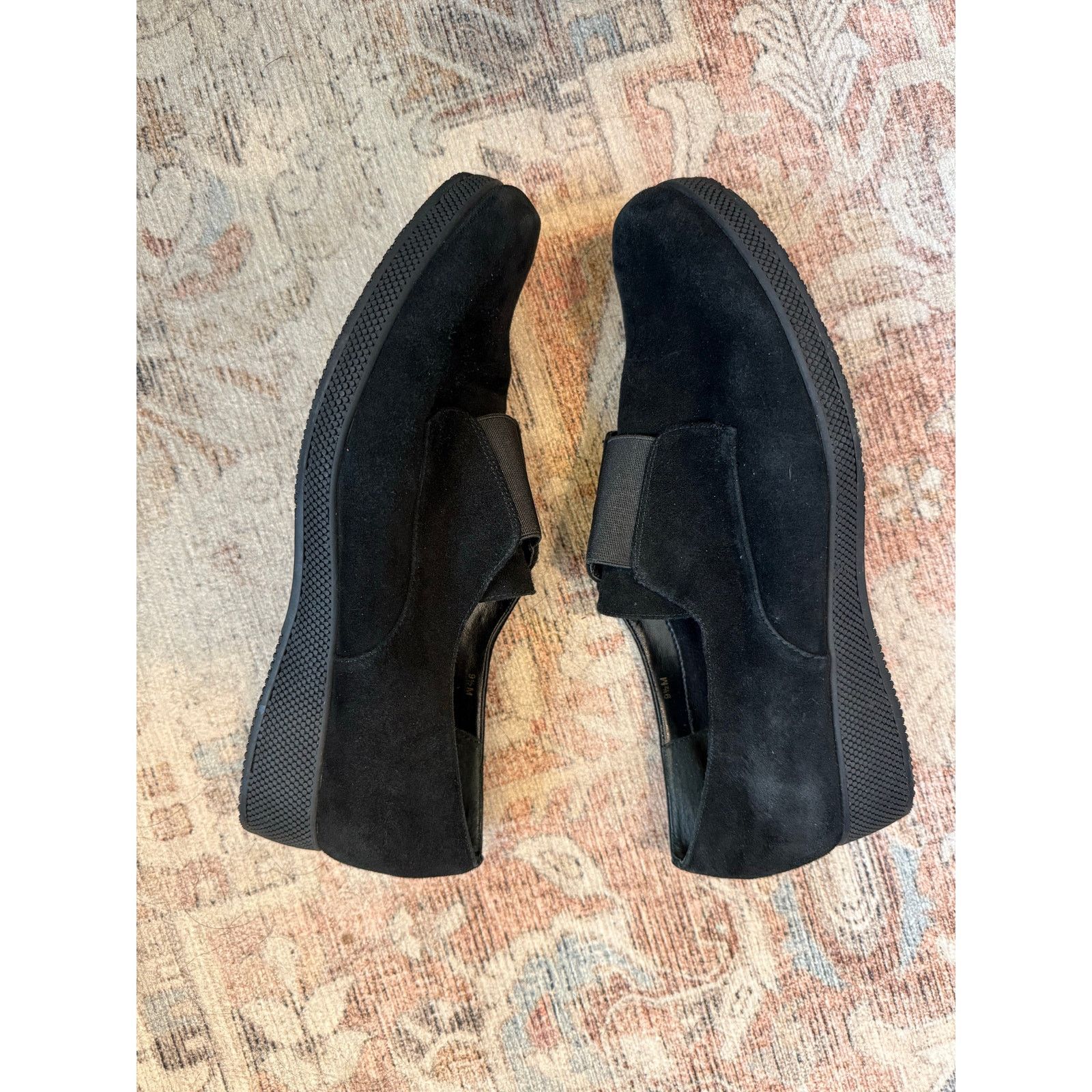VANELI VANELi Sport Black Slip-On Leather Loafers, Sz 9.5 Size US 9.5 / IT 39.5 - 7 Thumbnail