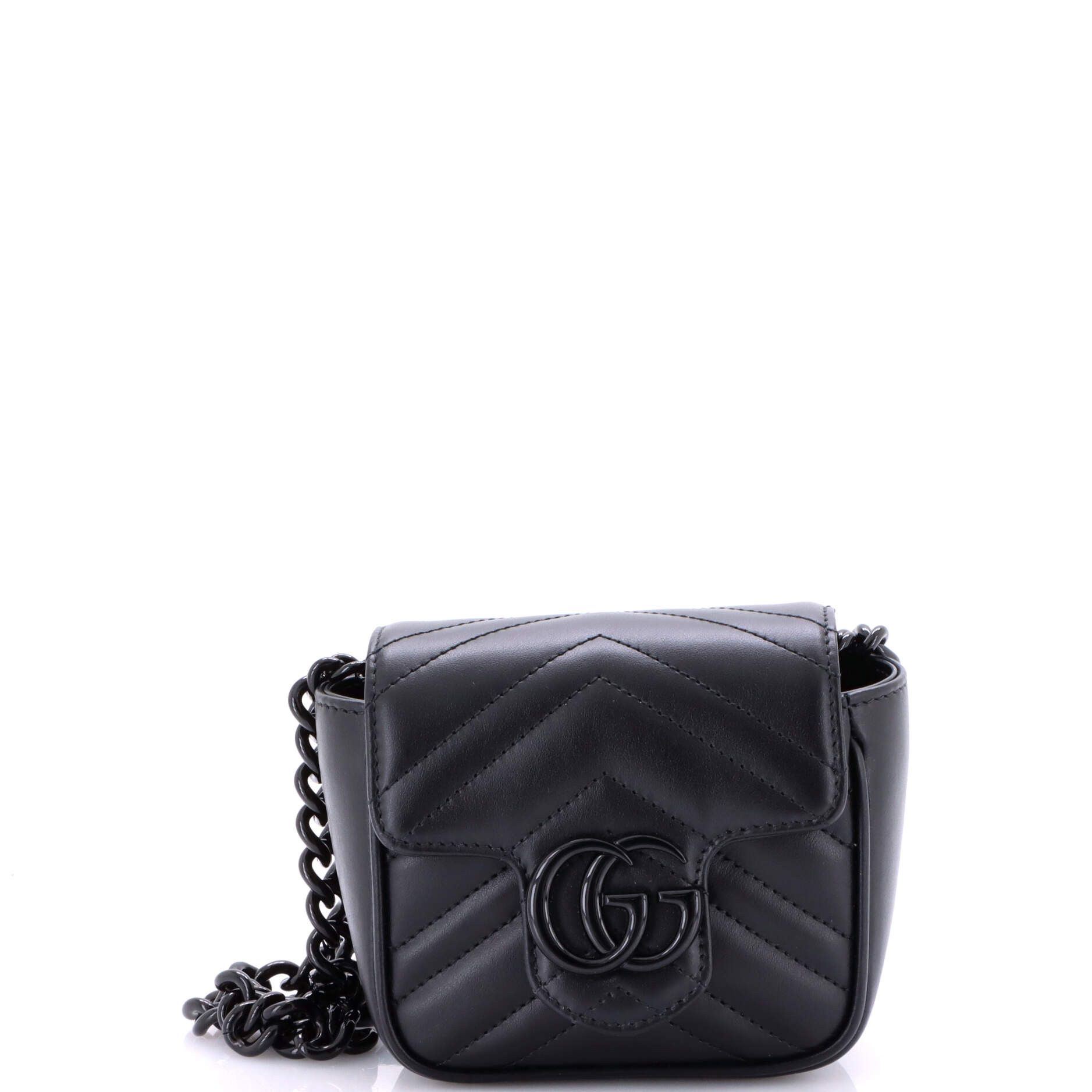 Gucci GG Marmont Flap Belt Bag Size ONE SIZE - 1 Thumbnail
