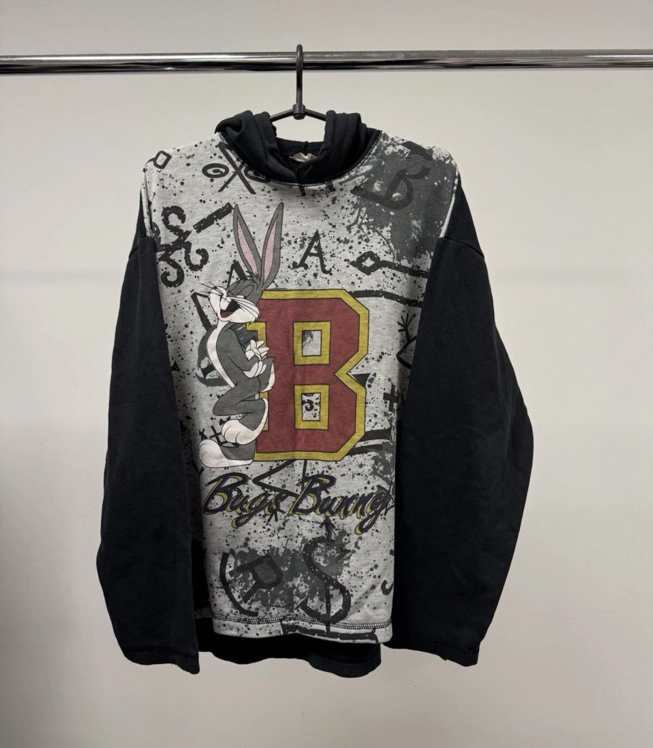 Vintage × Warner Bros VINTAGE WARNER BROS 1996 BUGS BUNNY LOONEY TUNES HOODIE Size US L / EU 52-54 / 3 - 1 Thumbnail