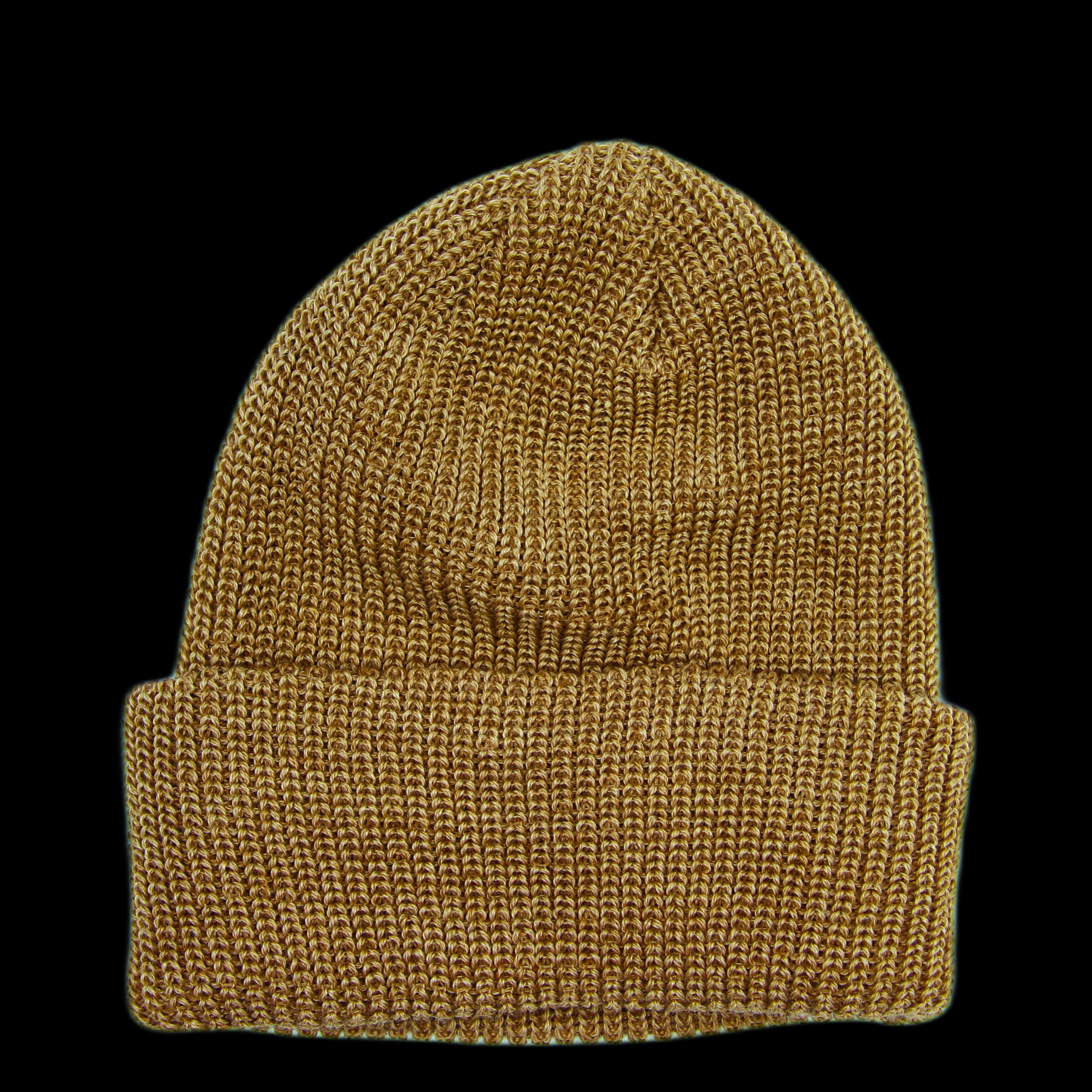 Other Blank 50% Merino Wool Beanie Light Brown Size ONE SIZE - 1 Thumbnail