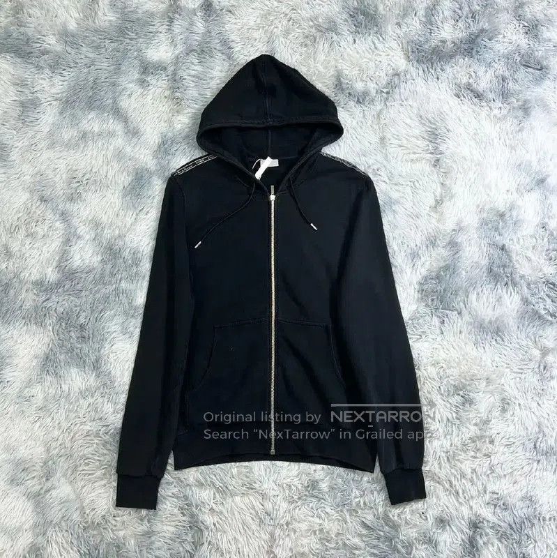 Dior Dior Black Cotton Zip Up Hoodie for Men . Size US XL / EU 56 / 4 - 1 Thumbnail