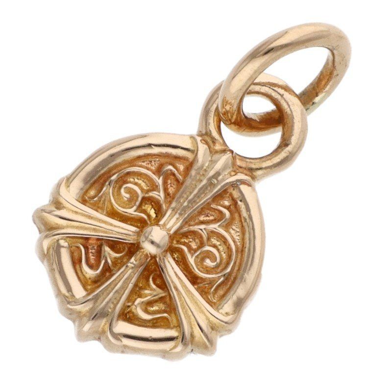 Chrome Hearts Chrome Hearts 22K Gold Peace Sign Necklace Size ONE SIZE - 1 Thumbnail