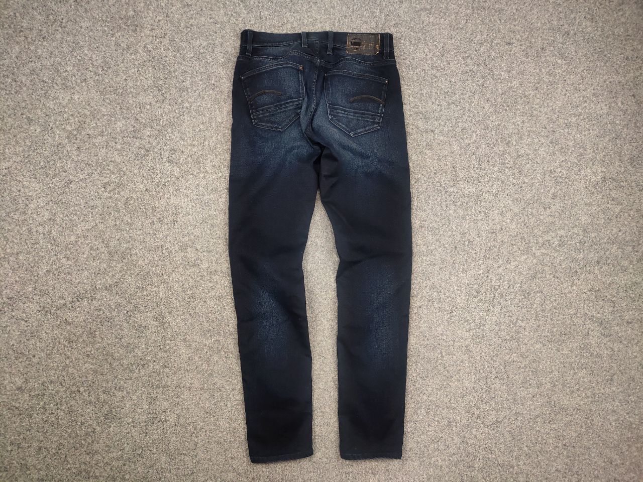 G-Star G Star Raw revend skinny Dakr Blue Gaded denim Jeans Size US 31 - 6 Thumbnail