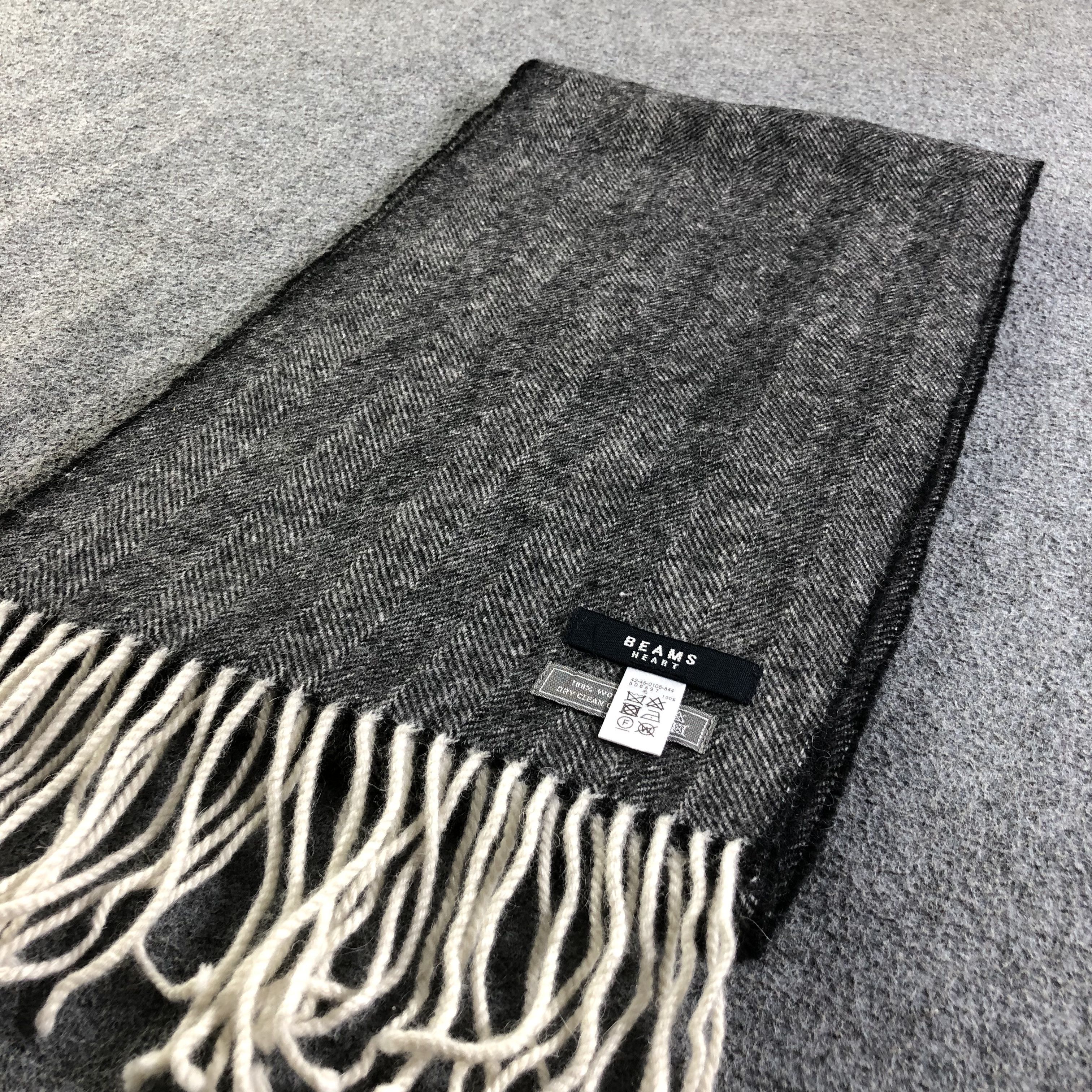 Beams Plus Beams Wool Scarf Muffler Neckwear V2160 Size ONE SIZE - 4 Thumbnail