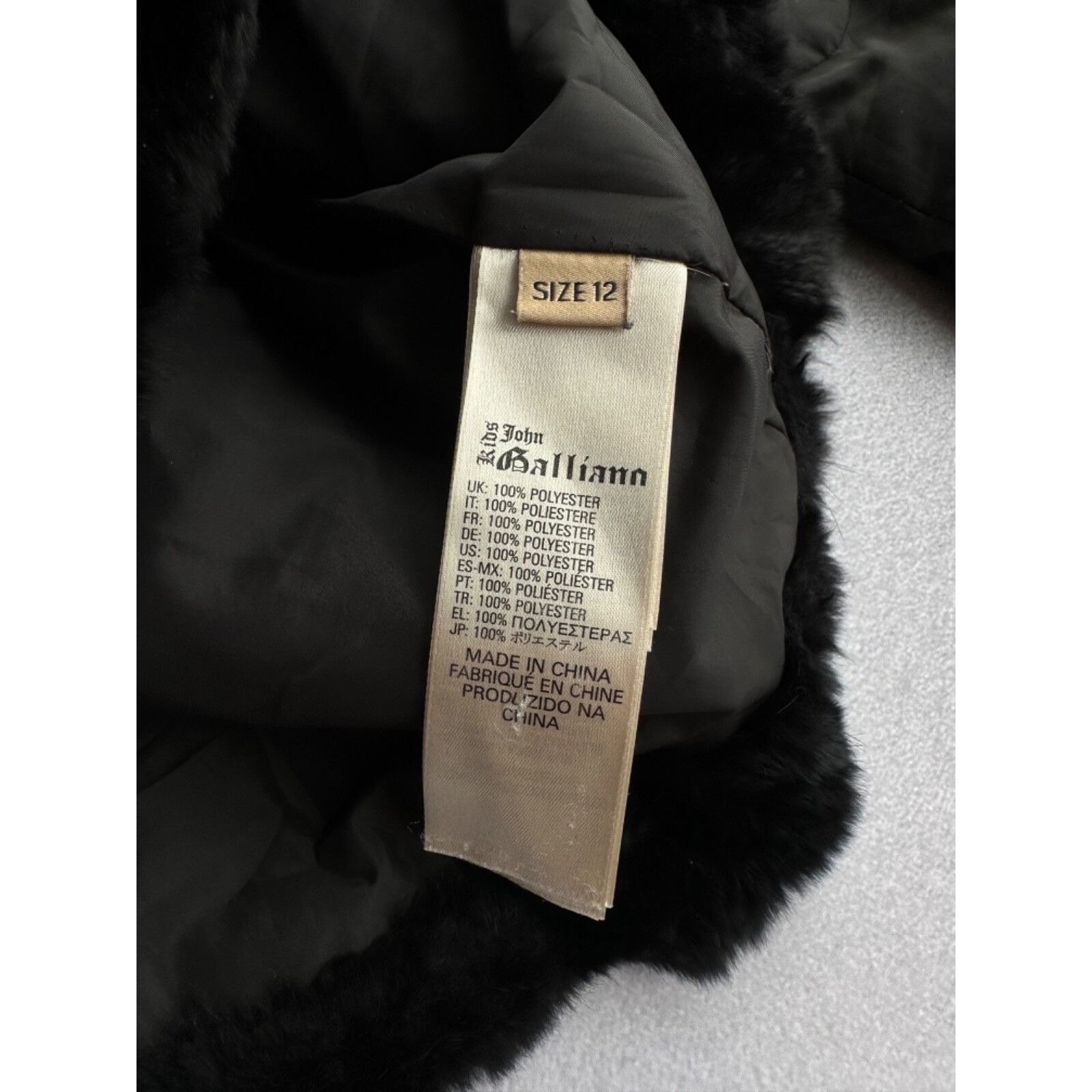 John Galliano VTG John Galliano Kids Woman Puffer Jacket with Fur Size S / US 4 / IT 40 - 9 Thumbnail