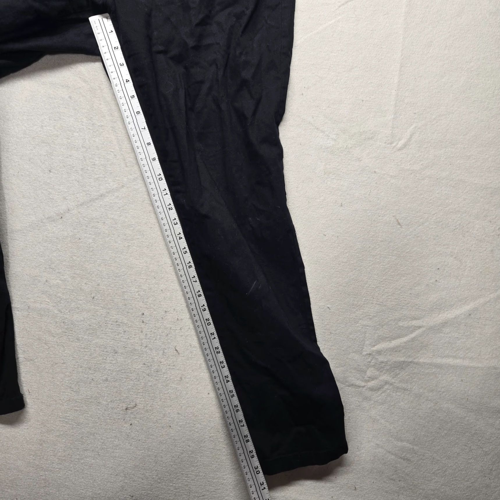 Old Navy Old Navy Athletic Pants Mens 38 x 32 Black 5-Pocket Design Flat Front Chino Stretch Pockets Size US 38 / EU 54 - 6 Thumbnail