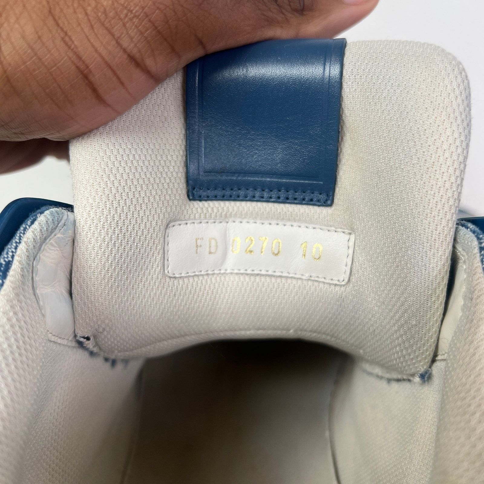 Louis Vuitton Louis Vuitton Monogram Denim High-Top LV Trainer Size US 10 / EU 43 - 9 Thumbnail