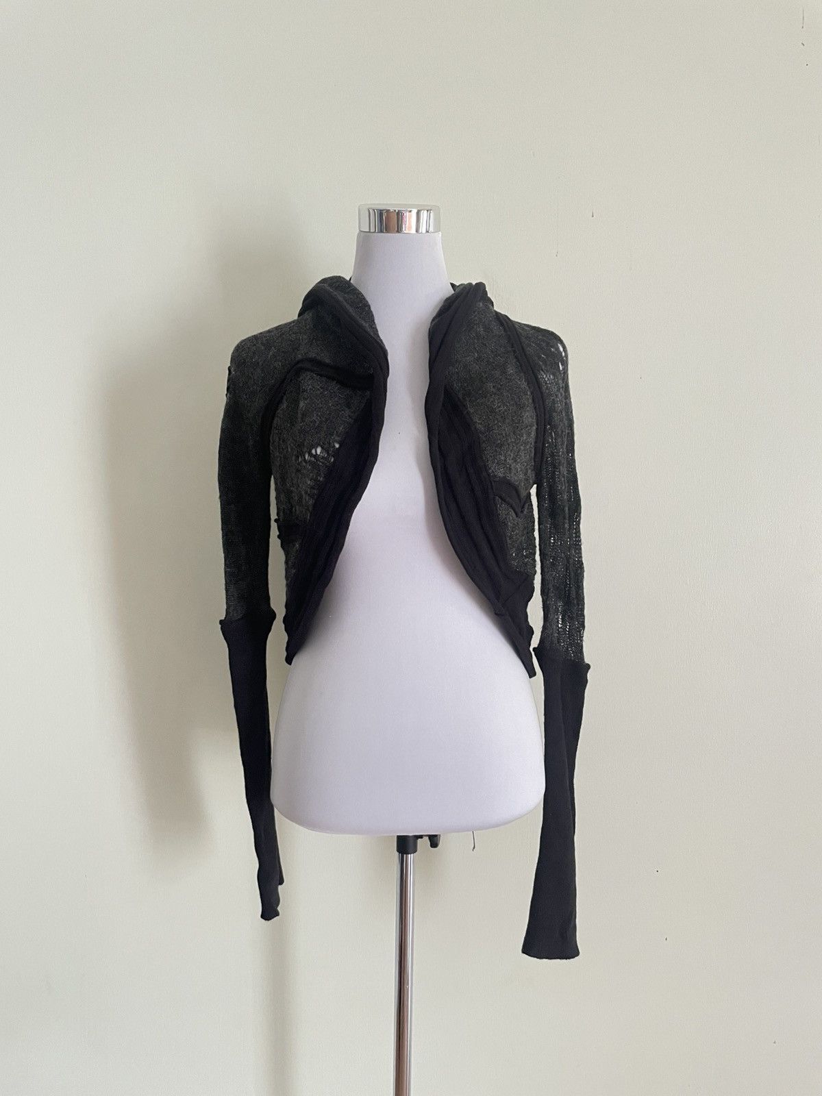 Diesel Diesel Cropped Cardigan with Hoodie Size XS / US 0-2 / IT 36-38 - 1 Thumbnail