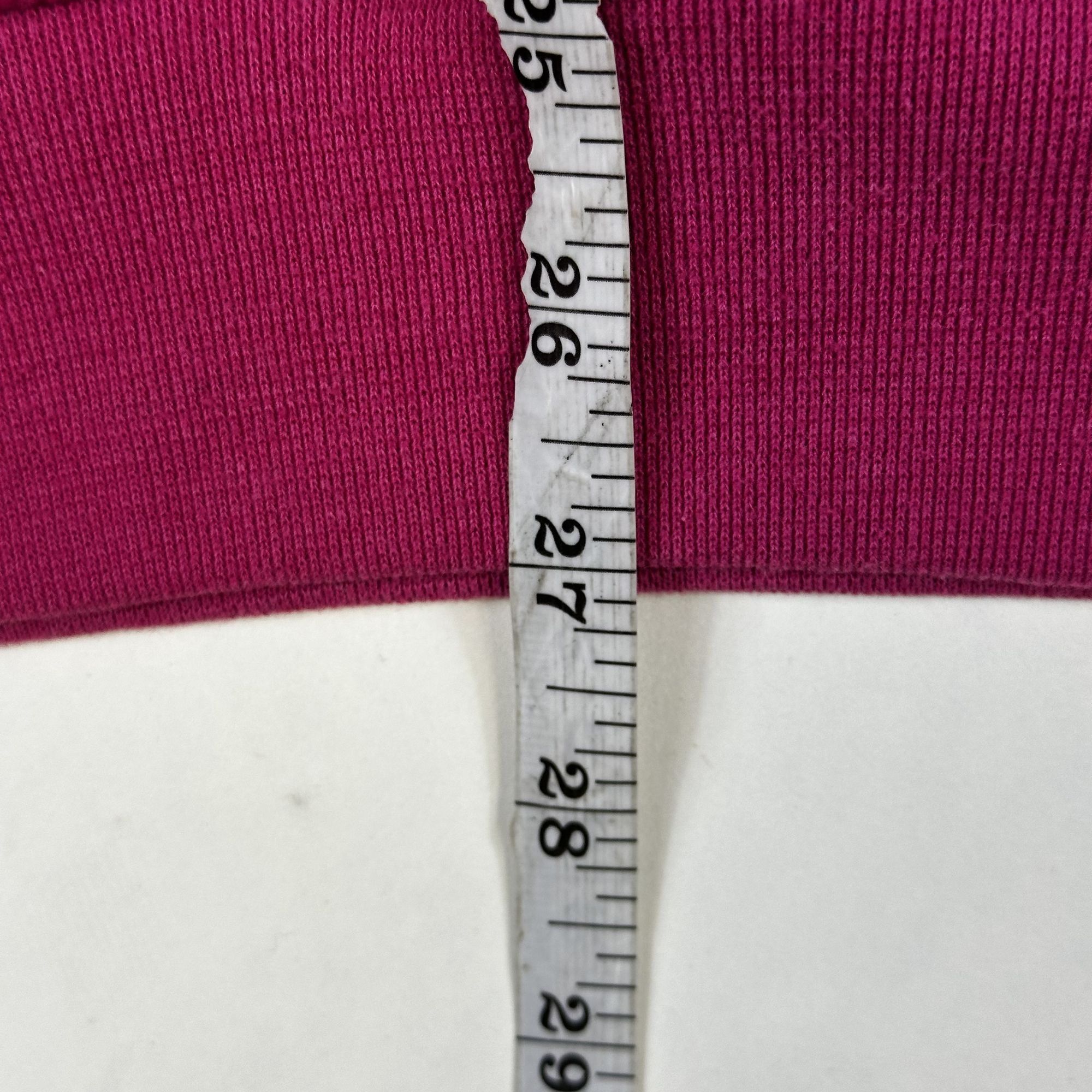Gap Gap Vintage Magenta Fleece Pullover Sweatshirt With Snap Clo Size US M / EU 48-50 / 2 - 5 Thumbnail