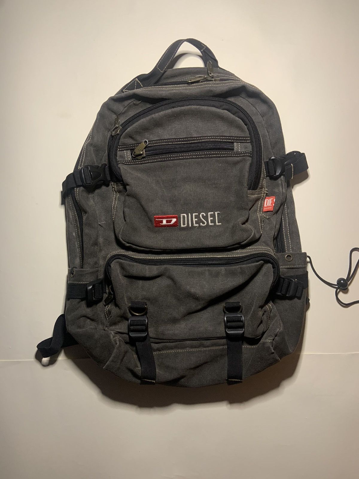 Diesel Diesel Y2K Multipocket Vintage Bag Backpack 90s | Grailed