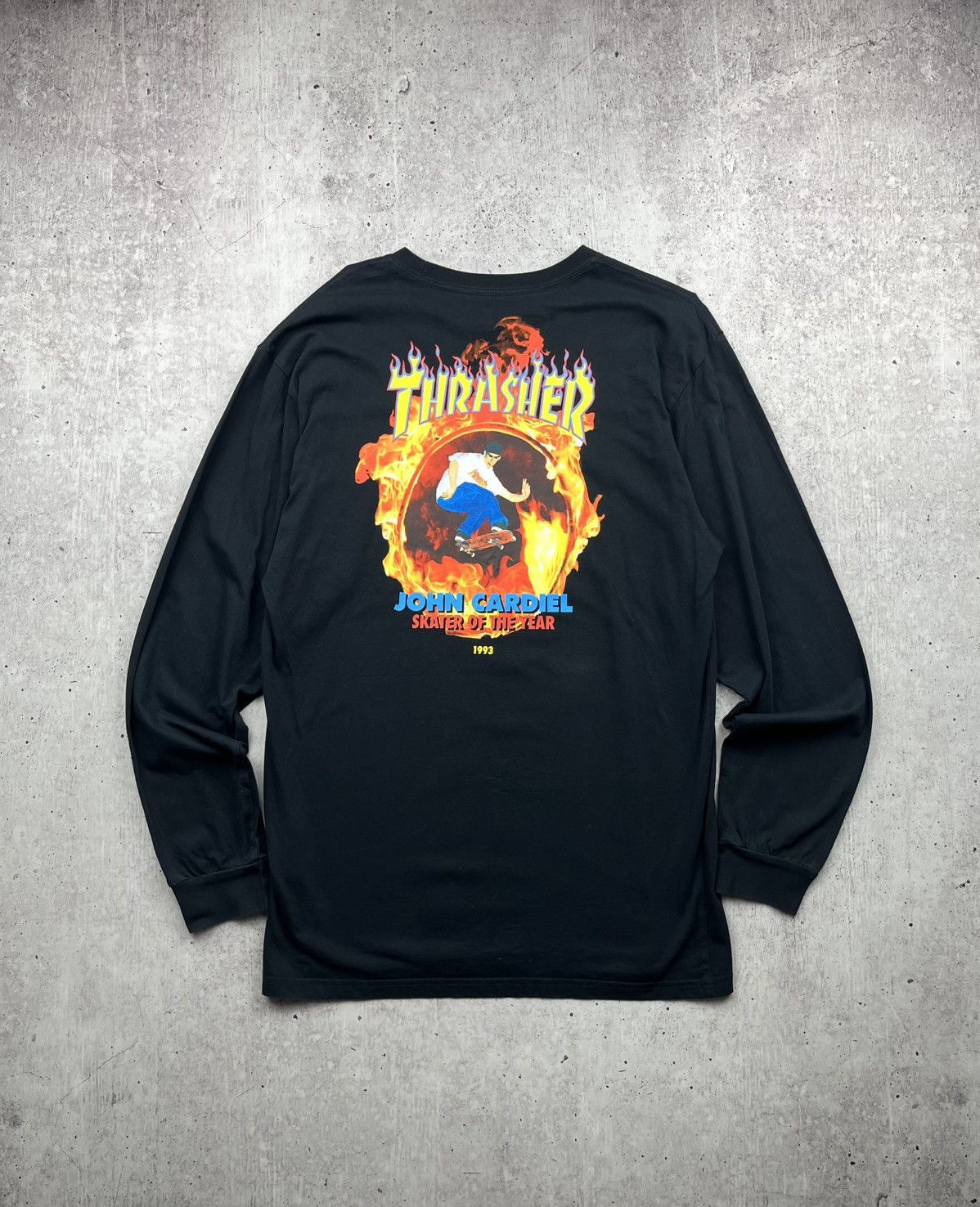 Vans Rare Vans x Thrasher Long Sleeve John Cardiel Size US L / EU 52-54 / 3 - 5 Thumbnail