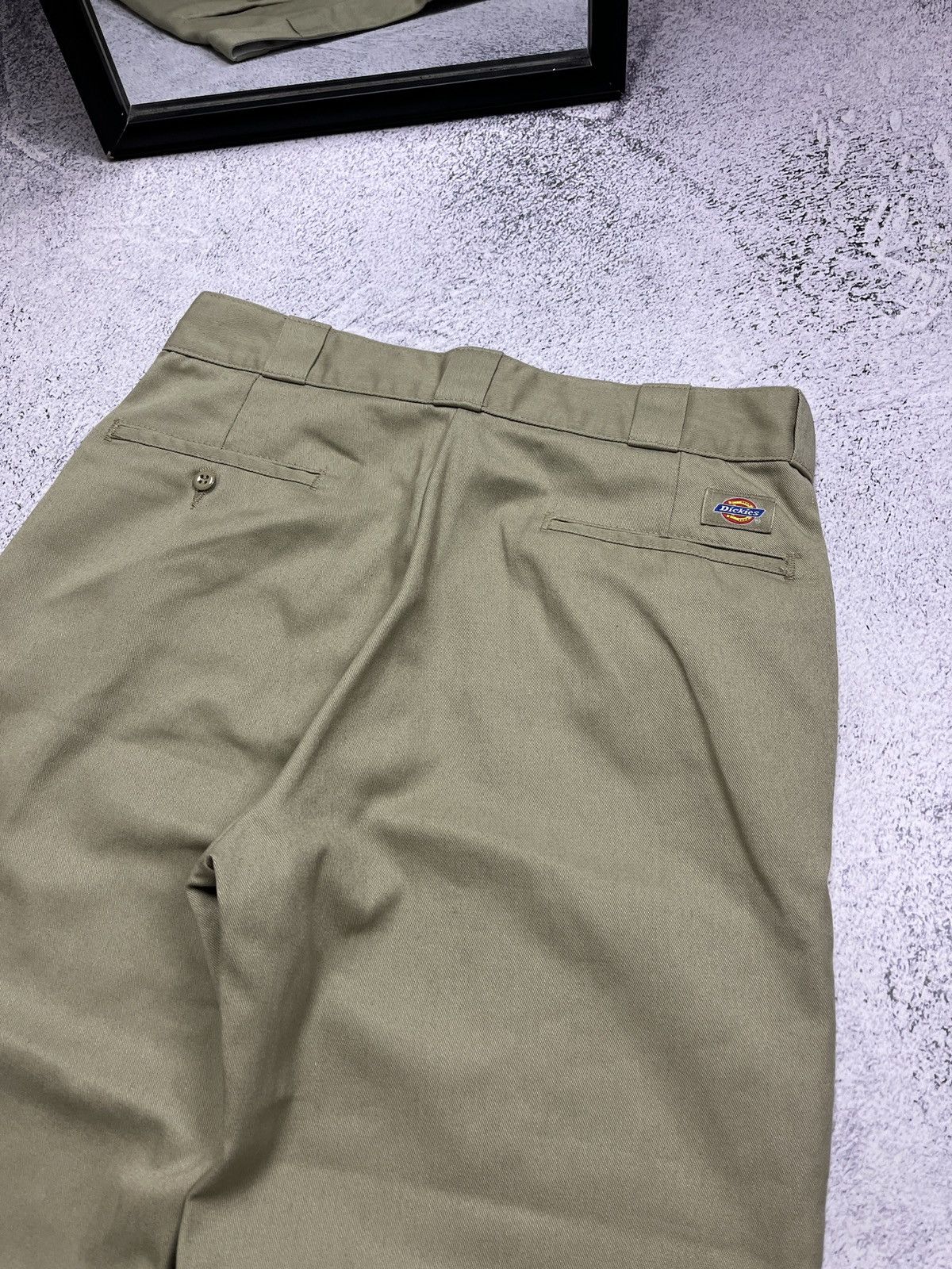 Dickies Vintage Dickies 874 Original Fit Beige Trousers Pants Skate Size US 33 - 11 Thumbnail