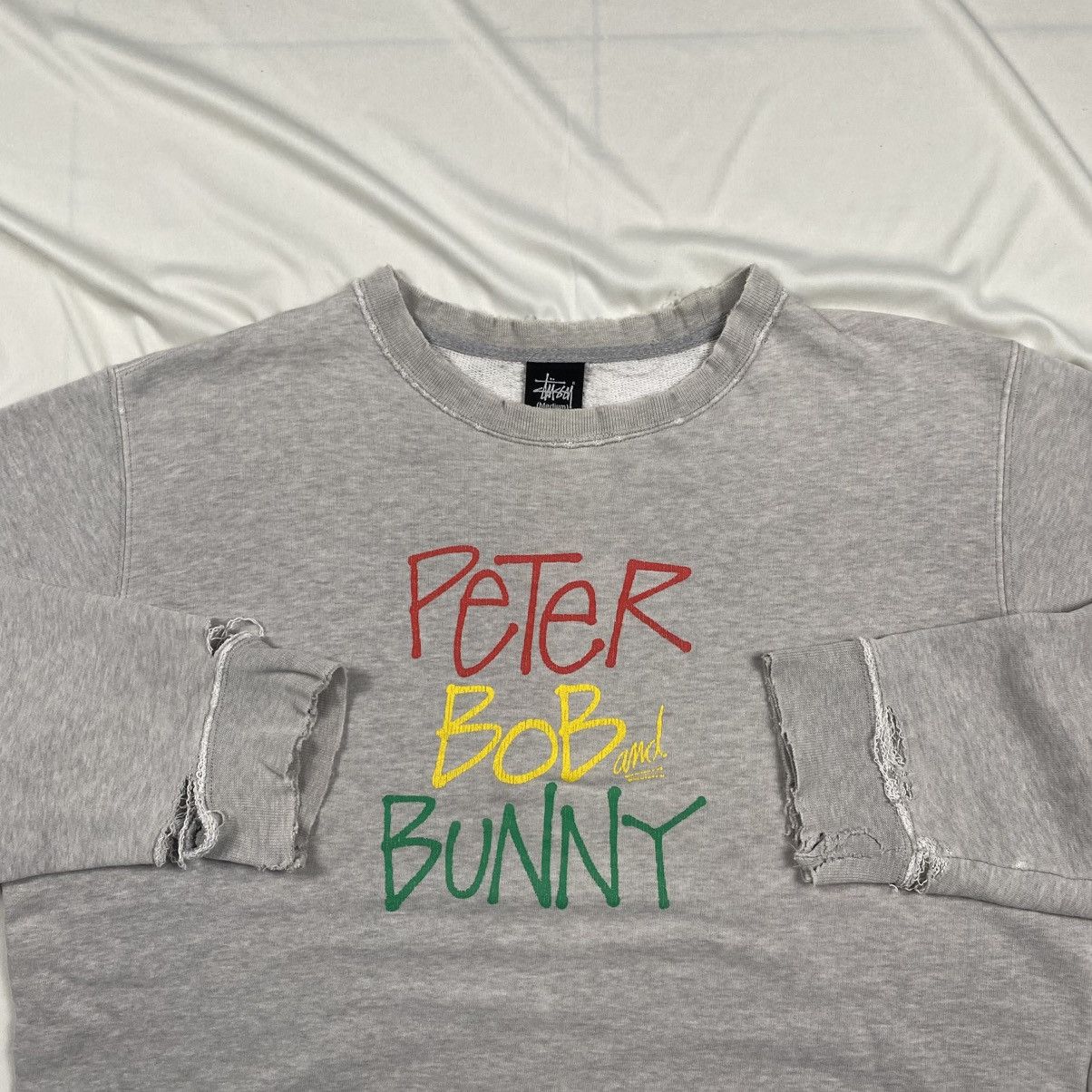 Stussy Rare y2k Stussy Peter Bob & Bunny Rasta Distressed Size US M / EU 48-50 / 2 - 2 Thumbnail