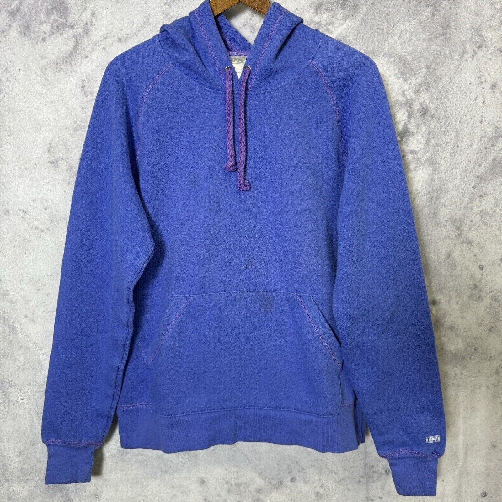 Vintage Soffe Hoodie Sweatshirt Junior XL Blue Long Sleeve C1 Size US XL / EU 56 / 4 - 1 Thumbnail