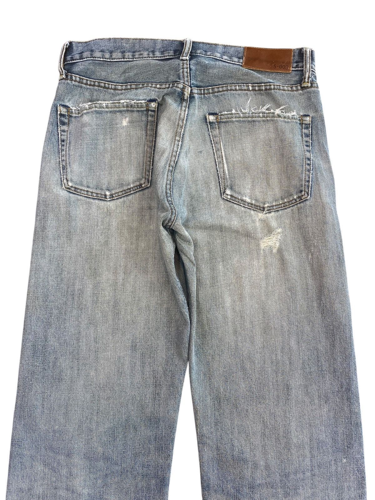 Uniqlo Uniqlo Light Blue Wash Style Loose Jeans Size US 30 / EU 46 - 4 Thumbnail