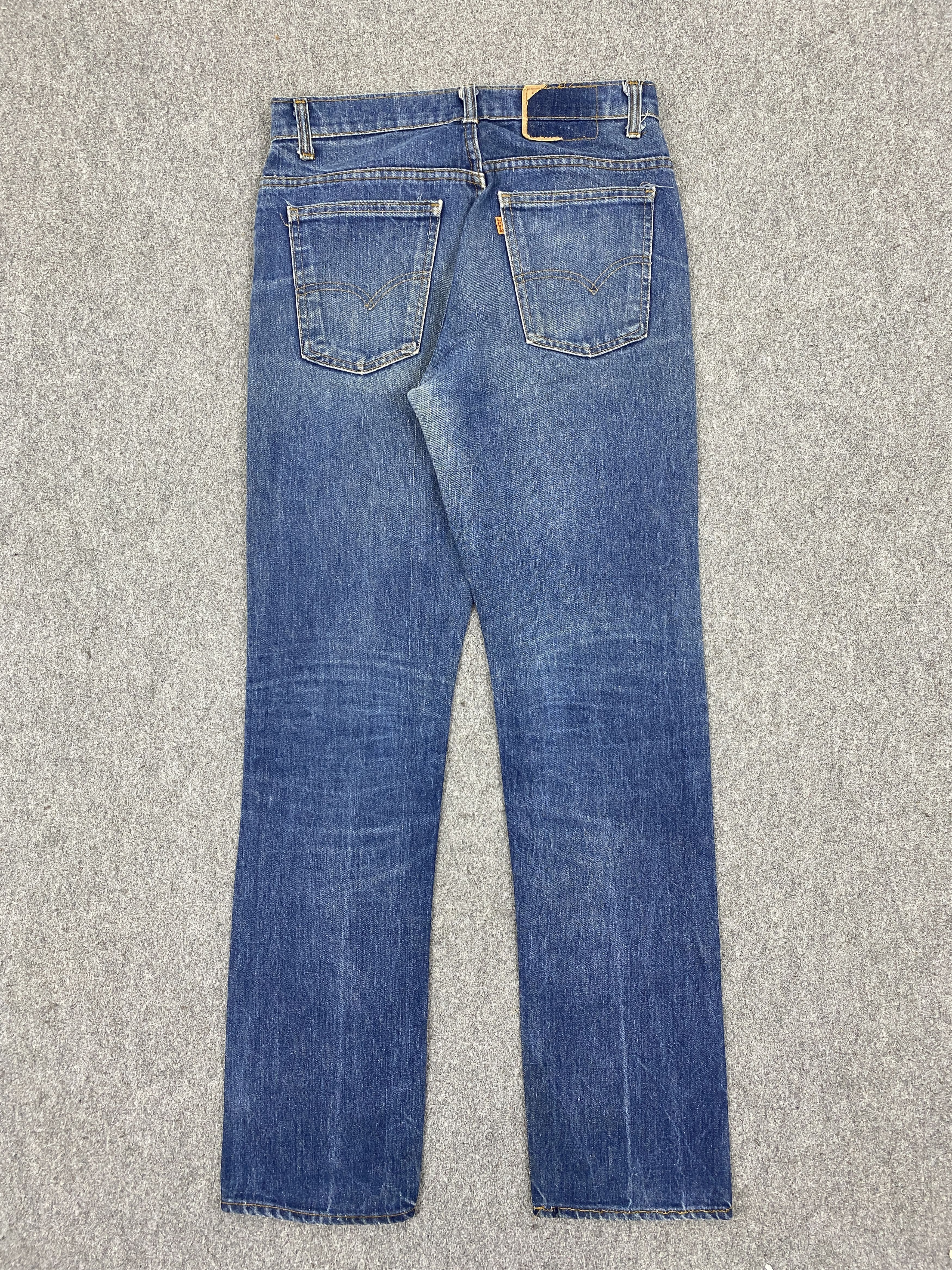 Levi's Vintage 80s Levis 519 Orange Tab Flared Denim DP2737 Size US 31 - 3 Thumbnail