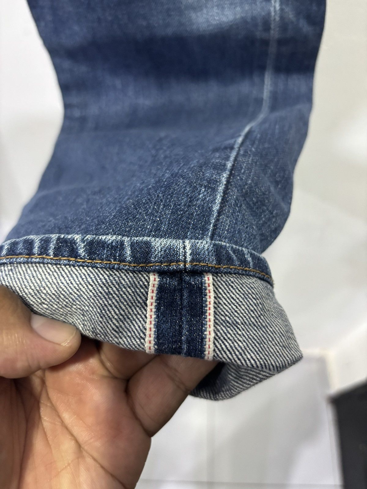 Levi's Vintage Levis 502 Big E Selvedge Jeans Size US 30 / EU 46 - 3 Thumbnail