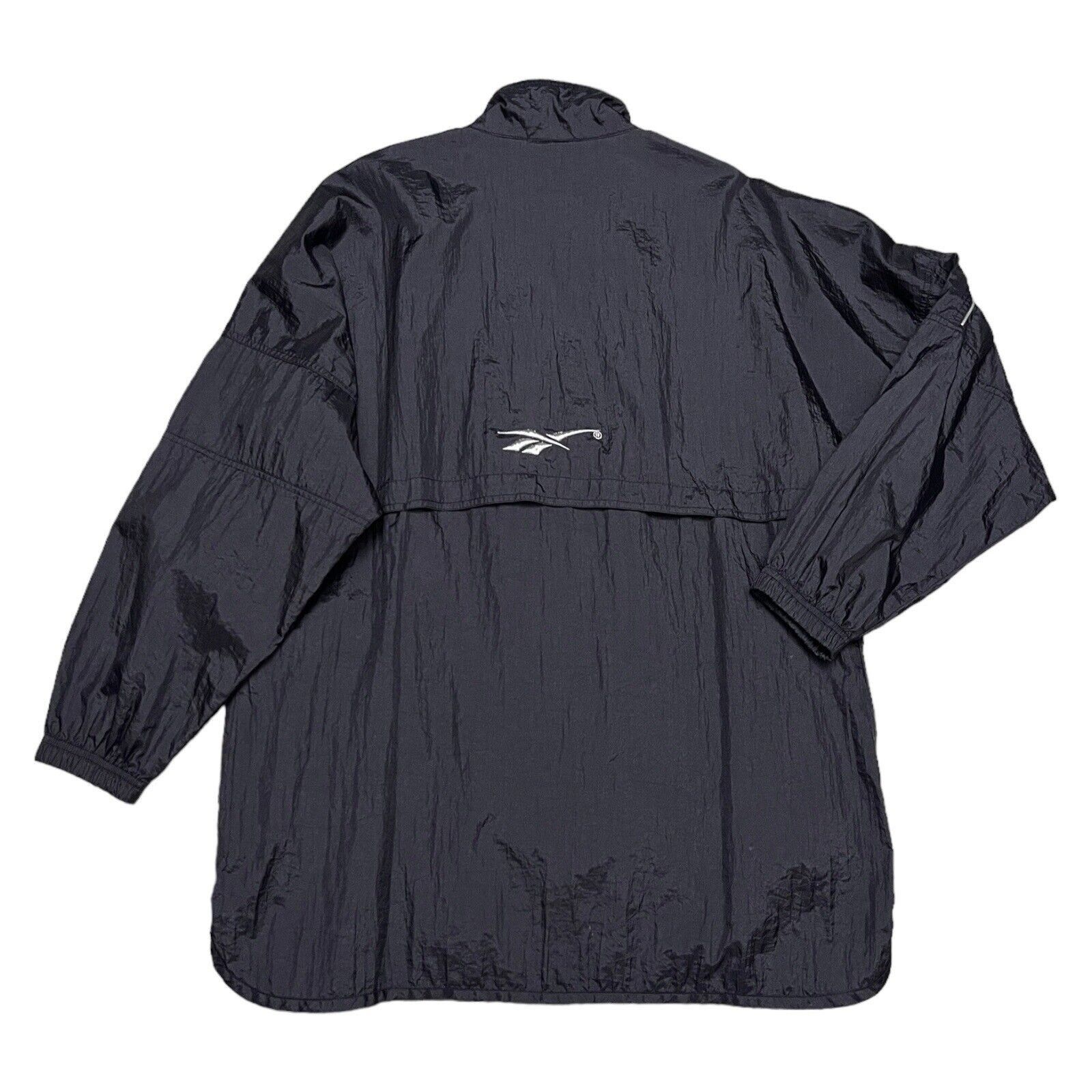Reebok Vintage 90s Reebok Retro Windbreaker Splash Track Jacket Size US L / EU 52-54 / 3 - 3 Thumbnail