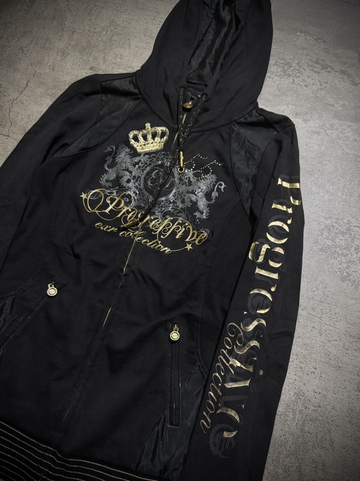 Japanese Brand Y2k EXR IFSIXWASNINE STYLE ZIP HOODIE Size US M / EU 48-50 / 2 - 2 Thumbnail