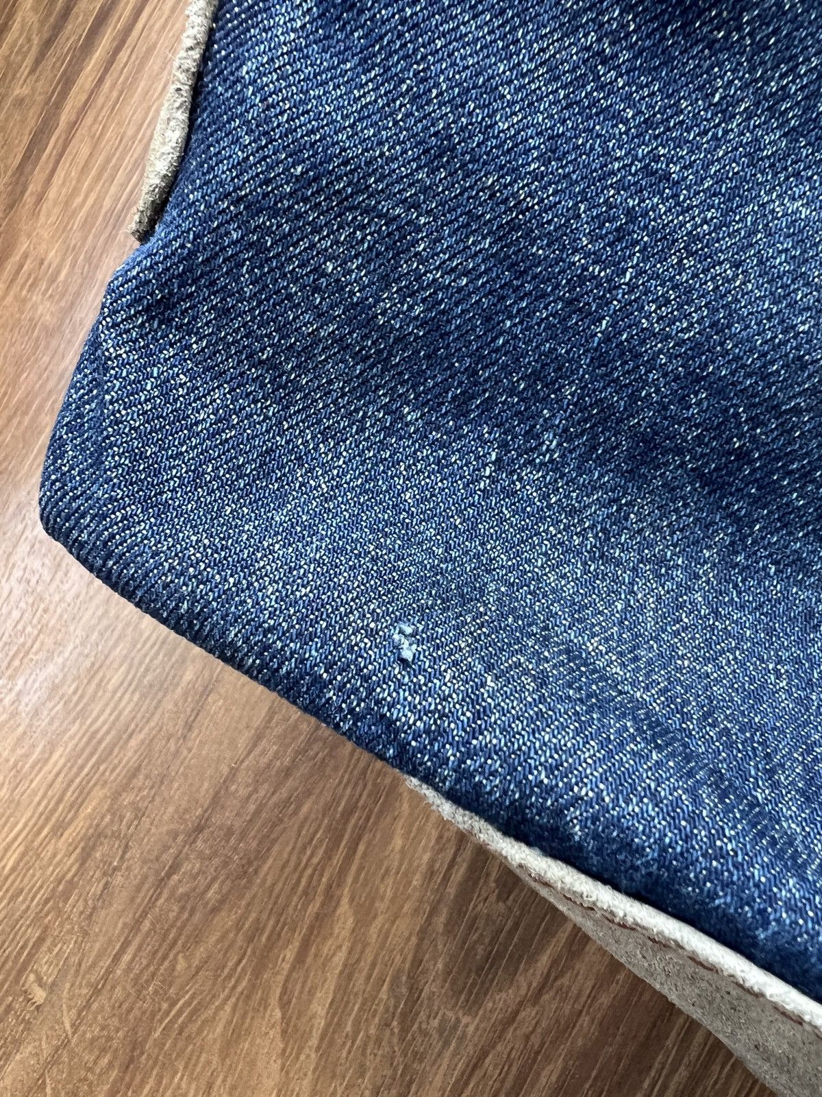 Yves Saint Laurent Rare YSL Rive Gauche Denim Tote / Shoulder / Duffle Bag Size ONE SIZE - 22 Thumbnail