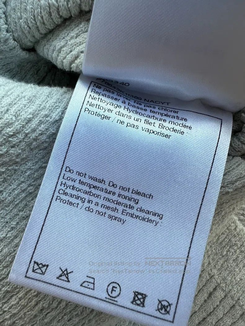 Chanel Chanel 25c silver tie-out T-shirt Size XXS / US 00 / IT 34 - 6 Thumbnail