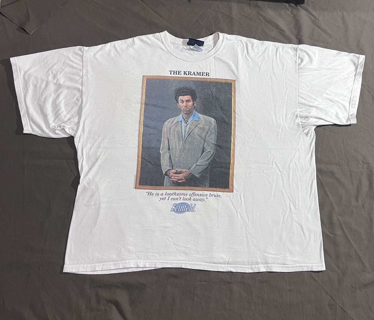 Vintage Vintage Seinfeld Kramer Promo Tee 3XL Oversized Size US XXL / EU 58 / 5 - 2 Thumbnail