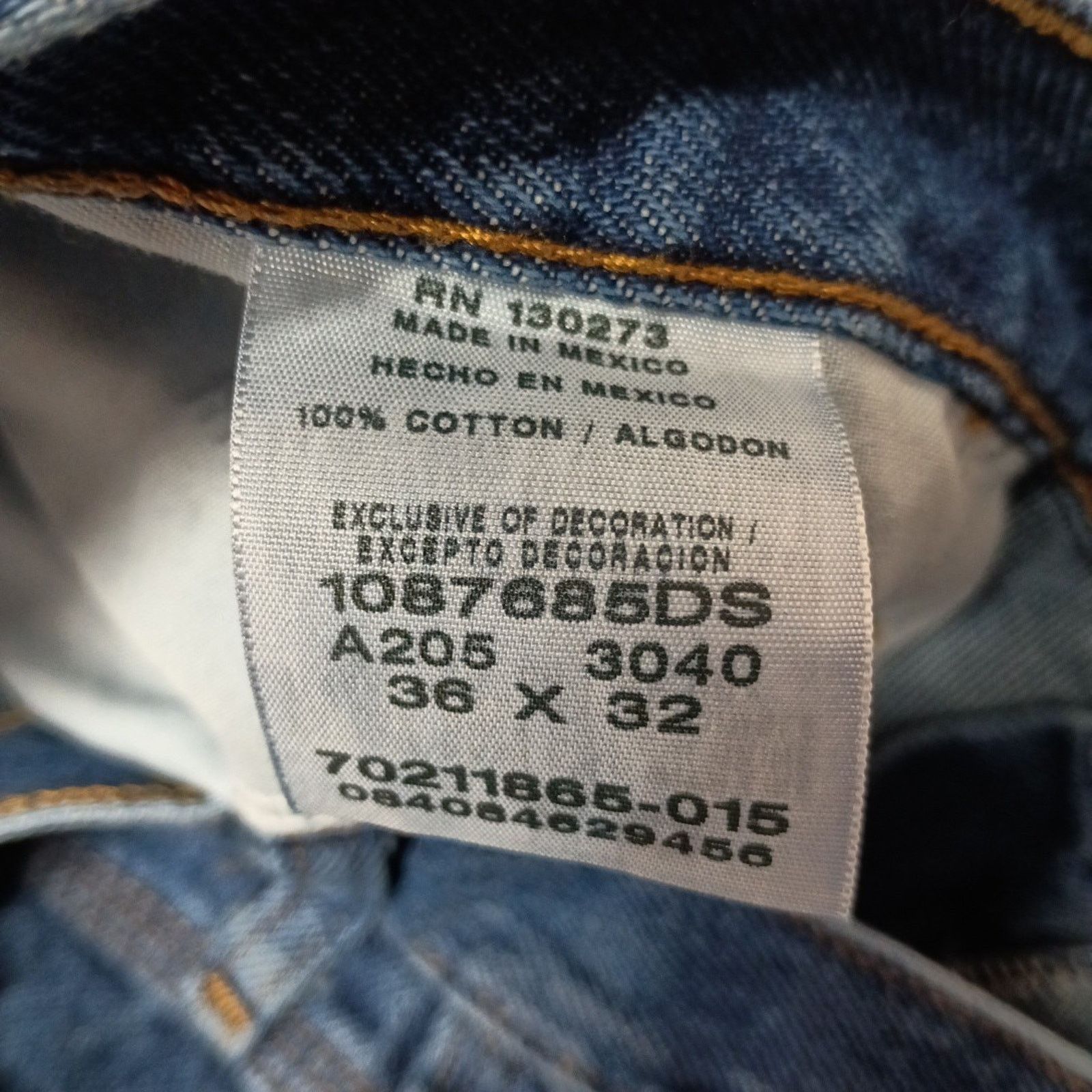 Wrangler Wrangler Rustler Carpenter Jeans Men's Size 36x32 Blue Denim Size US 36 / EU 52 - 5 Thumbnail