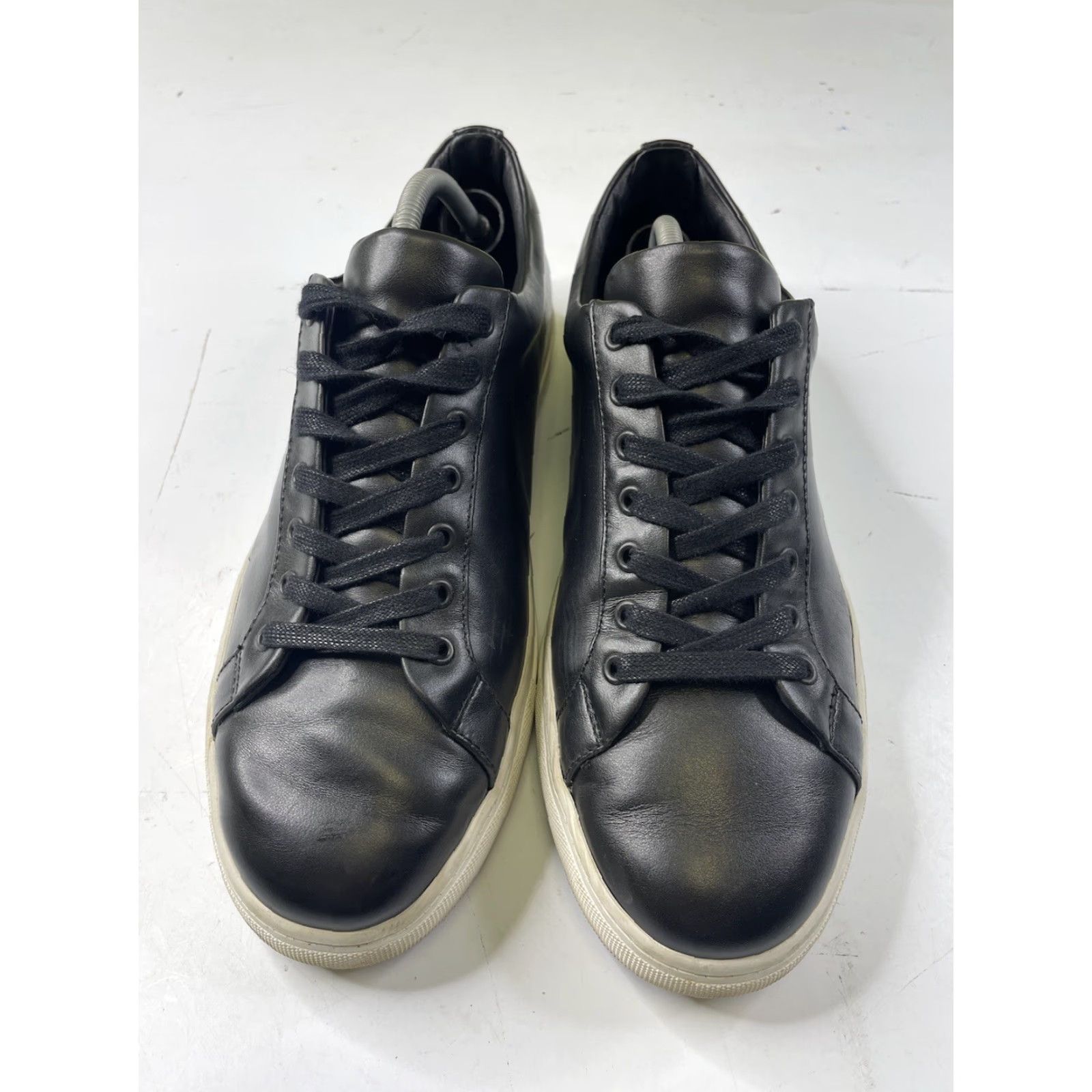 Thursday Boot Company Thursday Boot Company Black Leather Premier Low Top Classic Sneakers Mens 12 Size US L / EU 52-54 / 3 - 2 Thumbnail