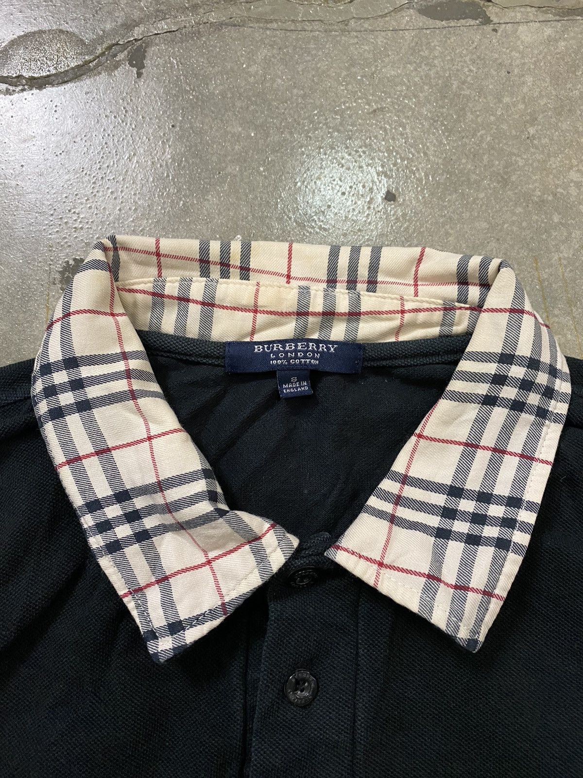 Burberry × Burberry Prorsum × Vintage Burberrys collar Nova Check Made in England Size US S / EU 44-46 / 1 - 4 Thumbnail