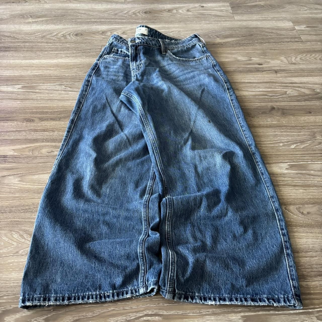 Vintage Crazy Vintage Y2K/2000s Low Rise Baggy Medium Wash Streetwear Skater Denim Jeans! 38x29 Size US 38 / EU 54 - 3 Thumbnail