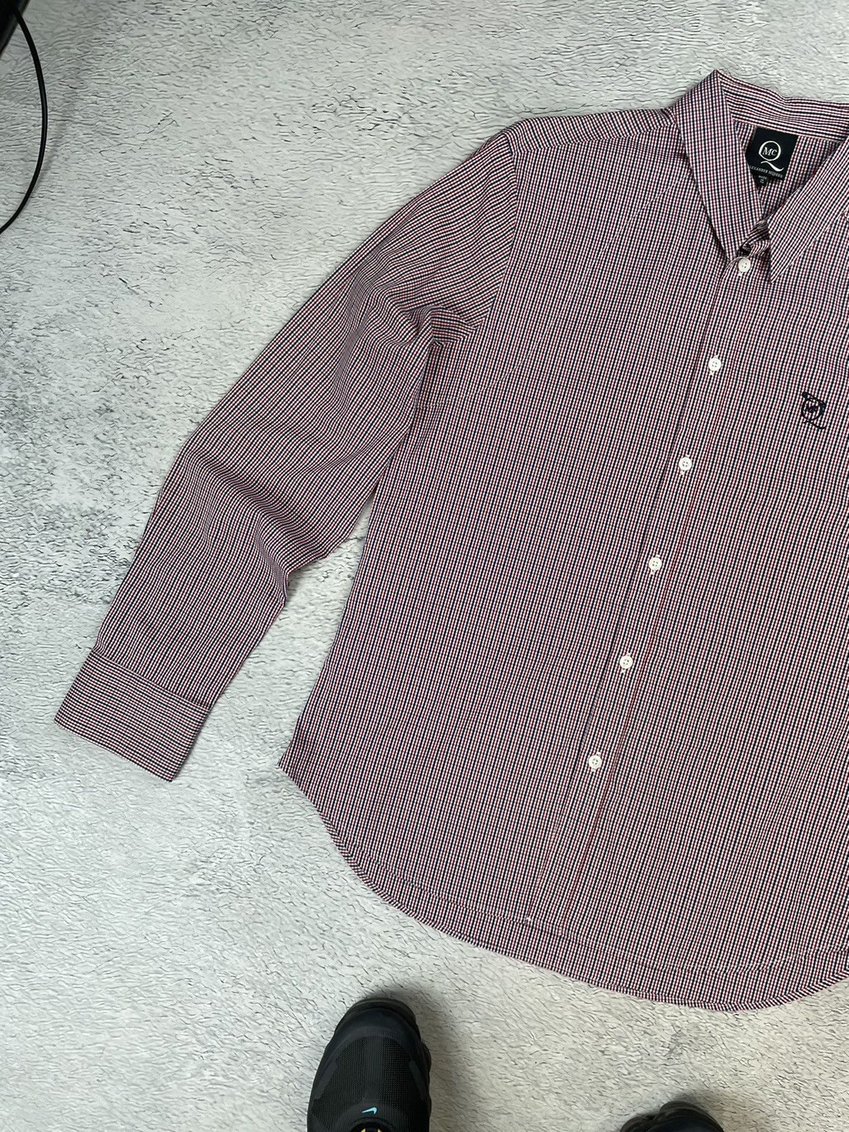 Alexander McQueen × McQ Alexander McQueen × Vintage Vintage 2008 McQ Alexander McQueen Check shirt y2k oldmoney Size US L / EU 52-54 / 3 - 4 Thumbnail