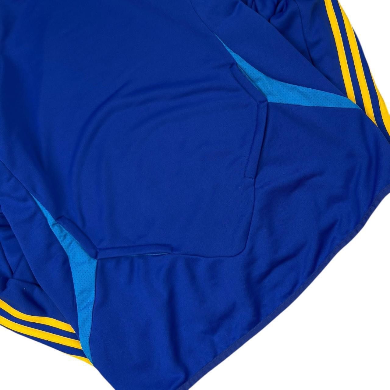 Adidas Adidas Ukraine Soccer Training Mock Neck Jersey Size M Size US M / EU 48-50 / 2 - 7 Thumbnail
