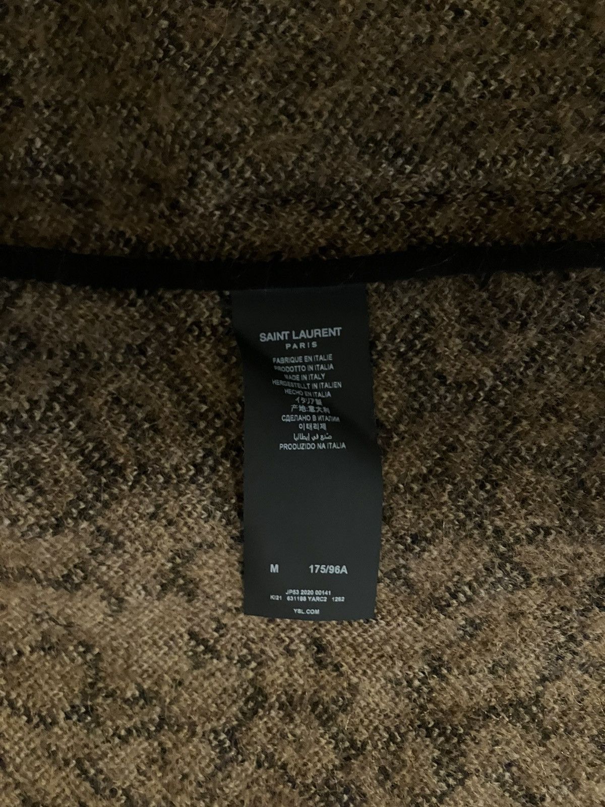 Saint Laurent Paris Saint Laurent wool coat Size US M / EU 48-50 / 2 - 5 Thumbnail