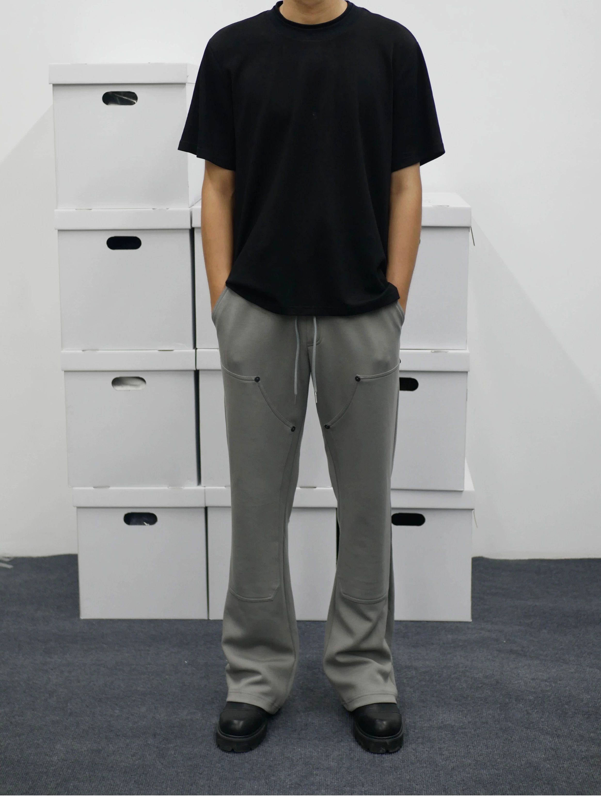double knee utility sports outdoor sweatpants