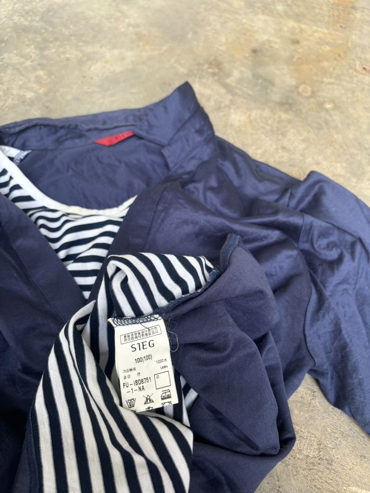 Hysteric Glamour × Japanese Brand Y2k Double Layer Style Sieg Shirt Size US L / EU 52-54 / 3 - 6 Thumbnail