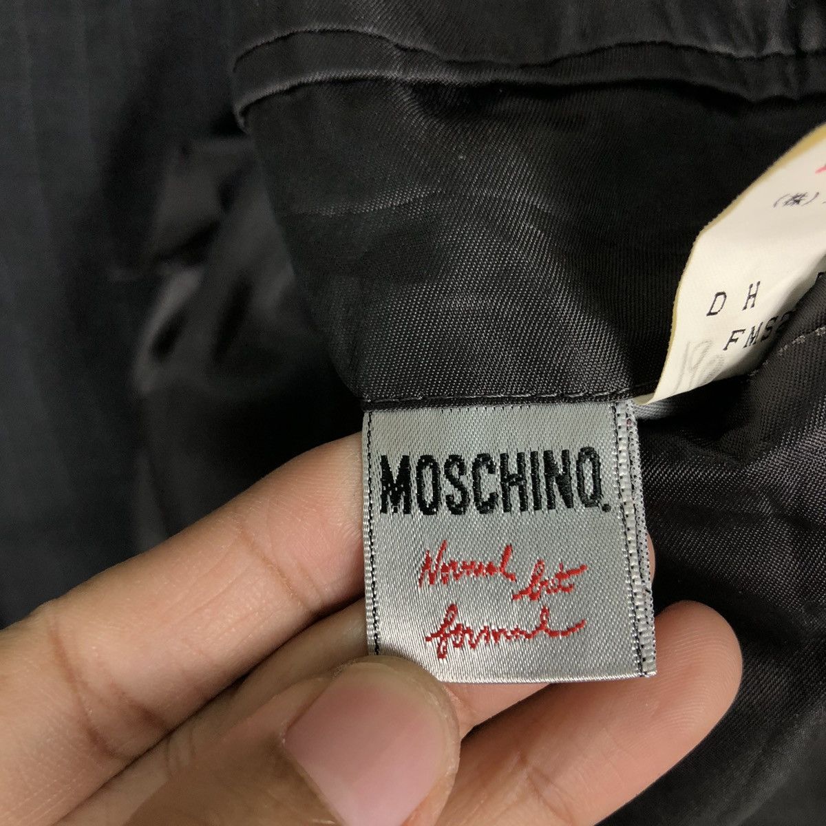 Moschino 🔥Vintage Casual Coats Jacket Moschino Double Collar Size US L / EU 52-54 / 3 - 18 Thumbnail