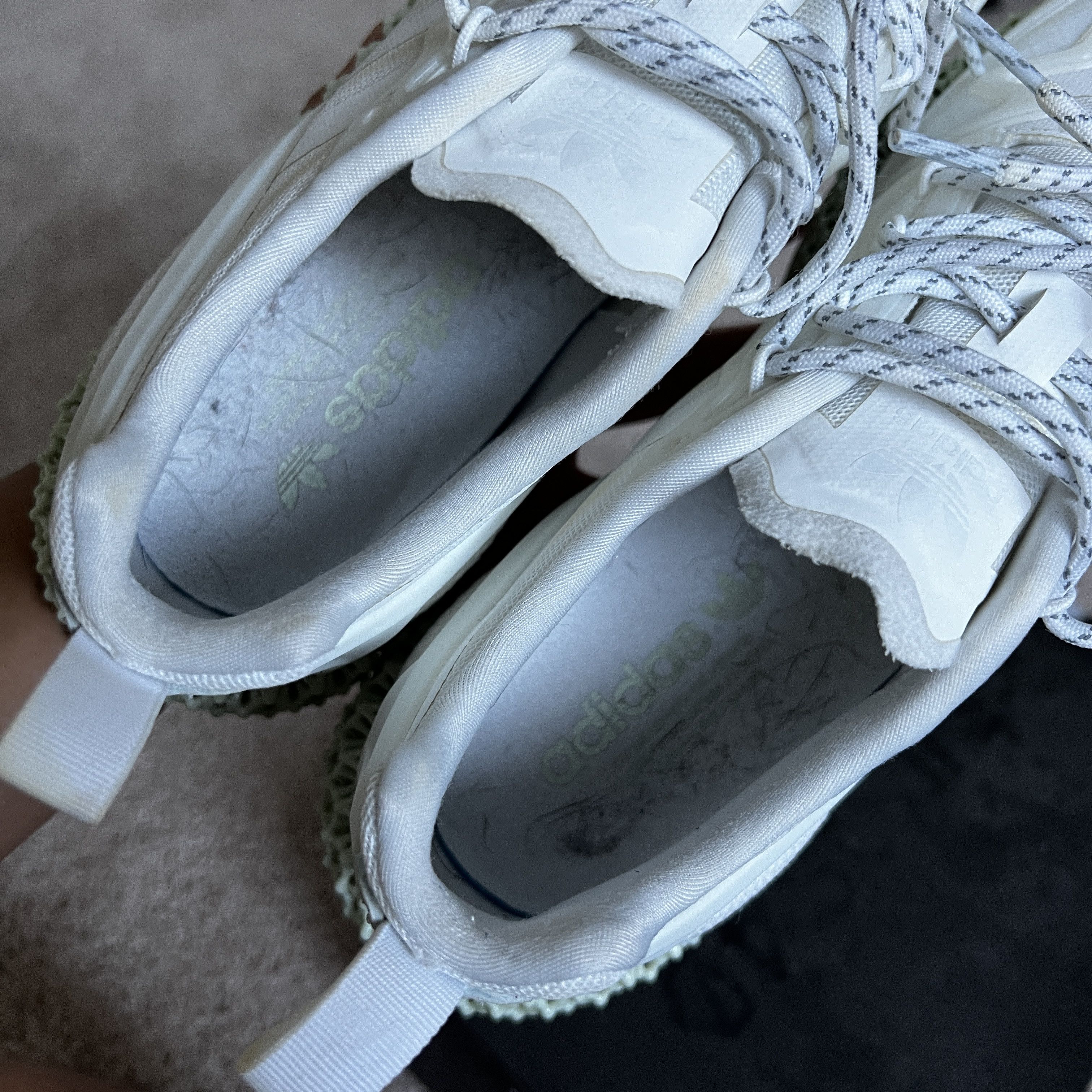 Adidas Adidas ZX 2K 4D White / Green Size US 9 / EU 42 - 8 Thumbnail